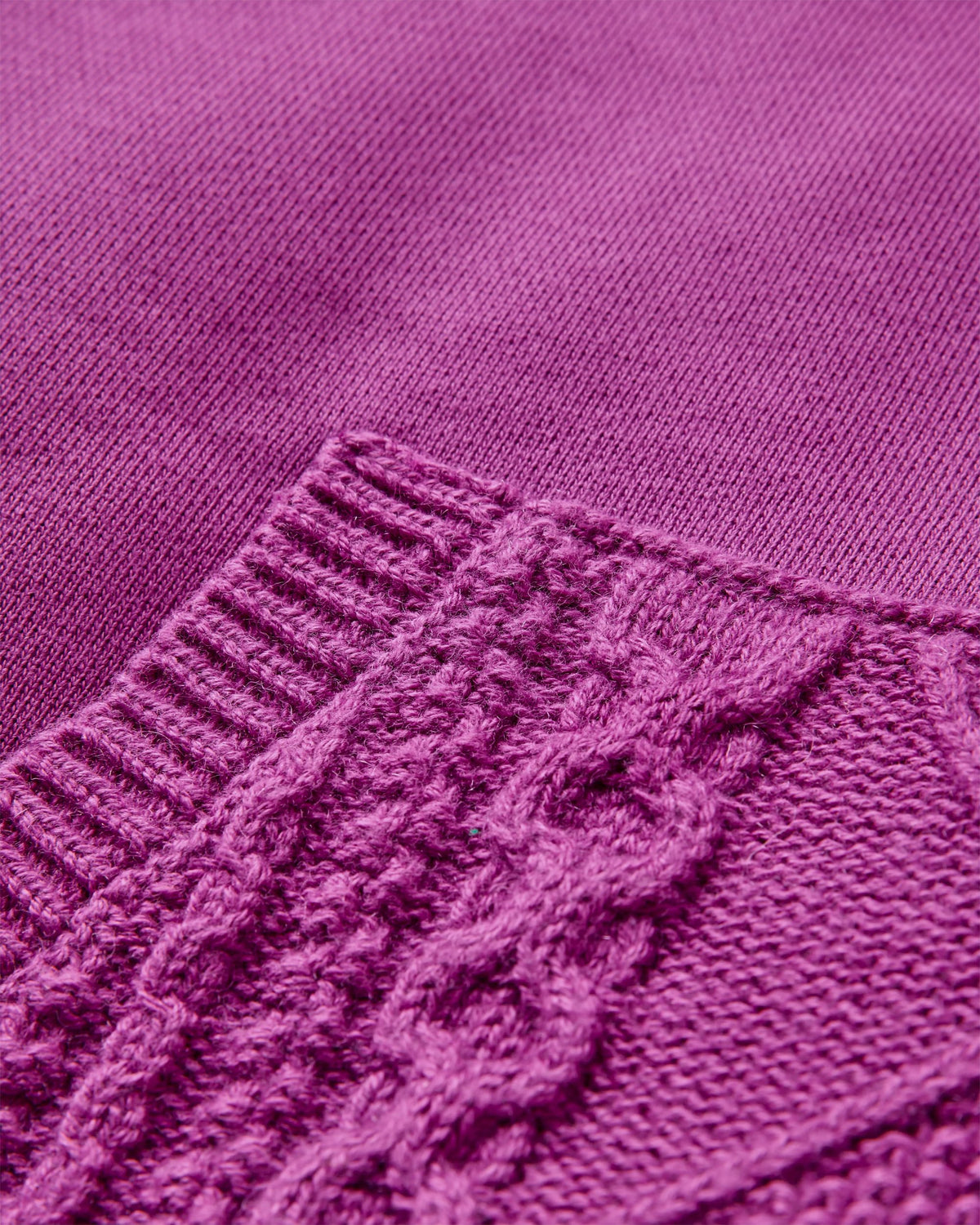 Brooke Zip Hoodie - Wild Berry - Flatlay