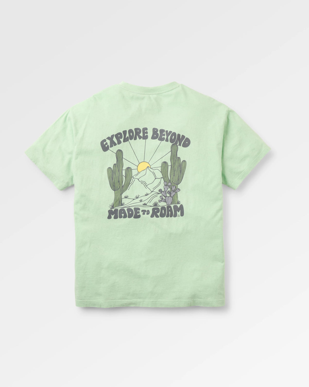 Explore Beyond T-Shirt - Seafoam Marl - Flatlay