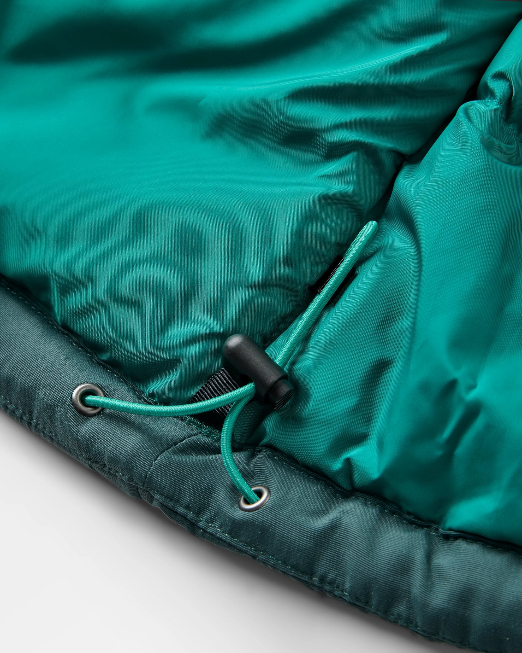 Nook Insulated Jacket - Dark Fern - Flatlay