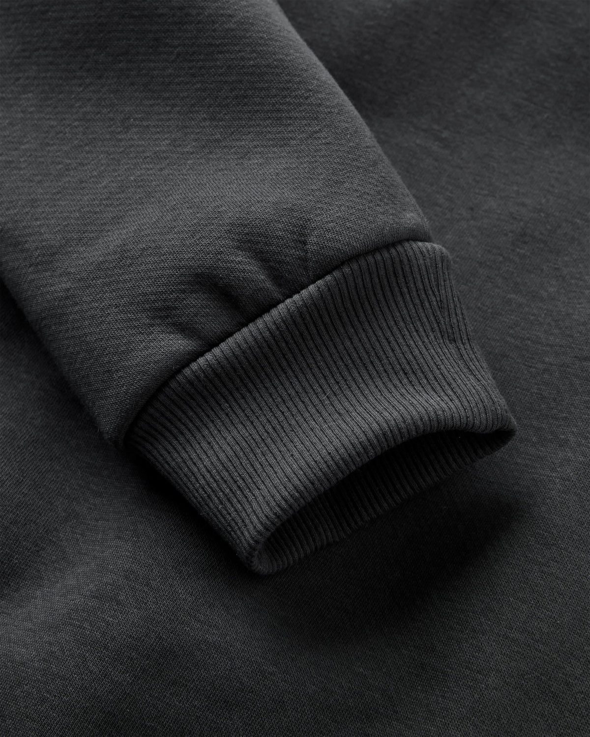 Stack Sweatshirt - Faded Black - Flatlay
