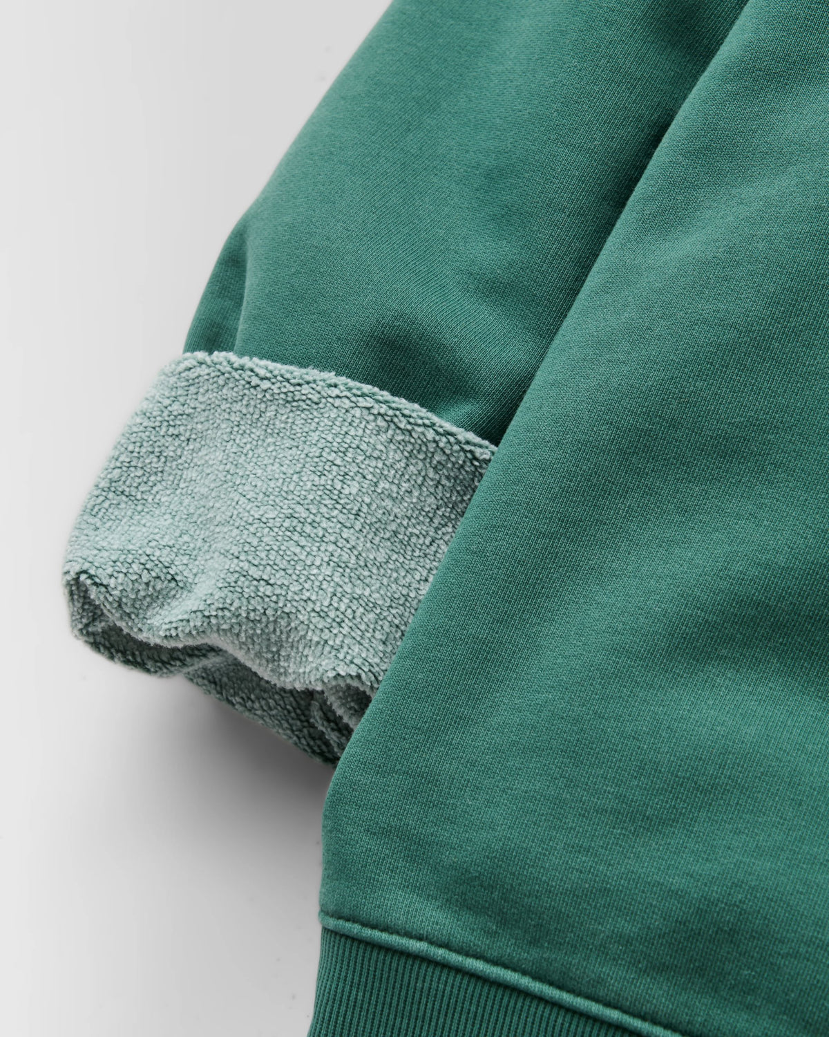 Vita Organic Cotton Relaxed Fit Sweatshirt - Deep Ocean - Flatlay