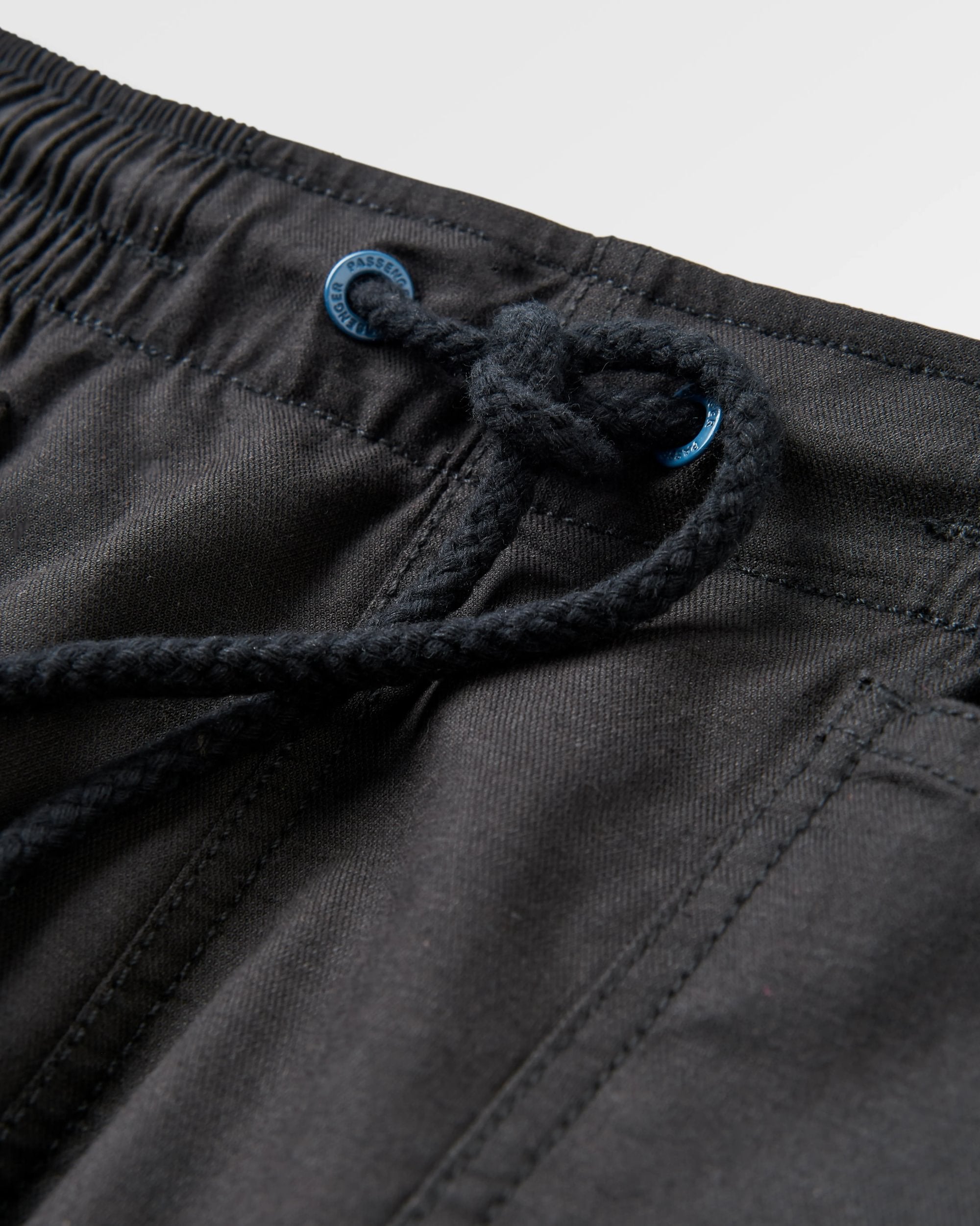 Basswood Organic Cotton Short - Black - Flatlay