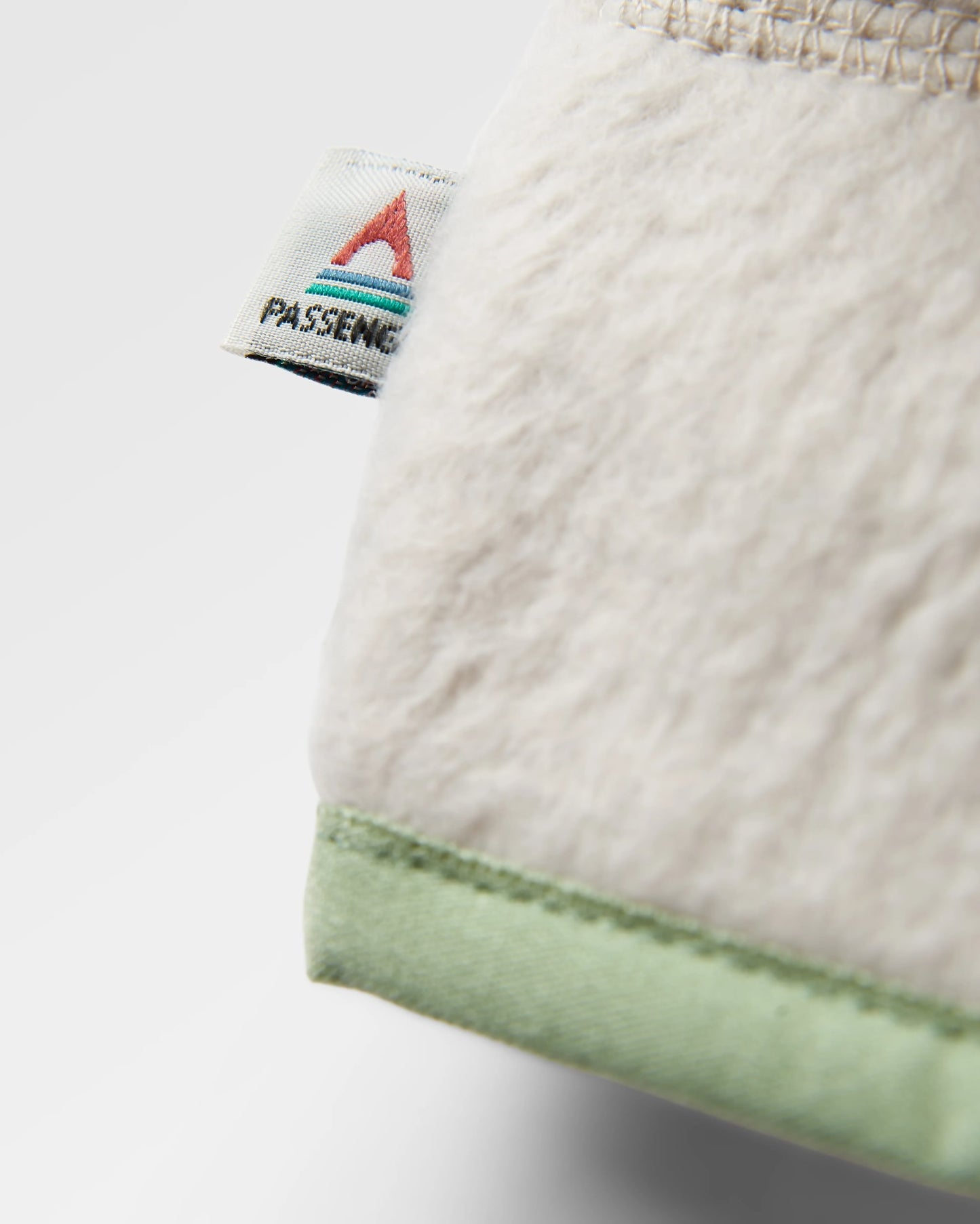 North Coast Vista 2.0 Full Zip Recycled Sherpa Fleece - Oatmeal - Flatlay