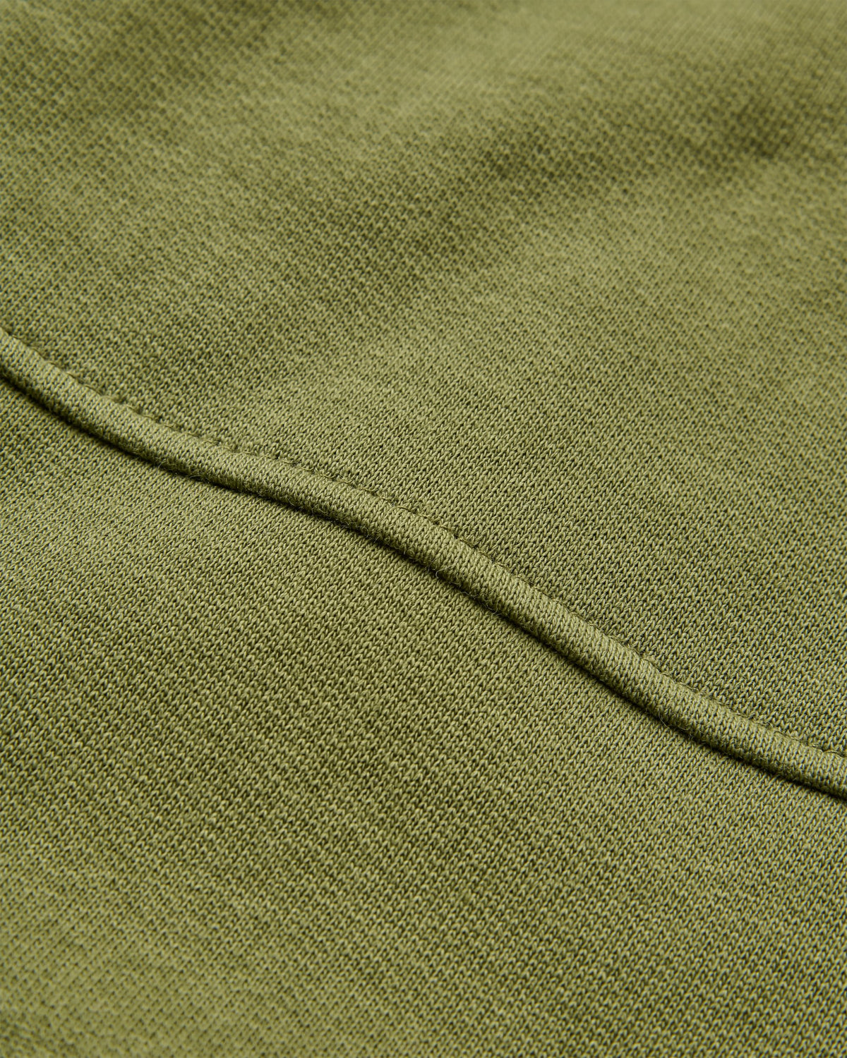 Heritage Full Zip Hoodie - Khaki - Flatlay