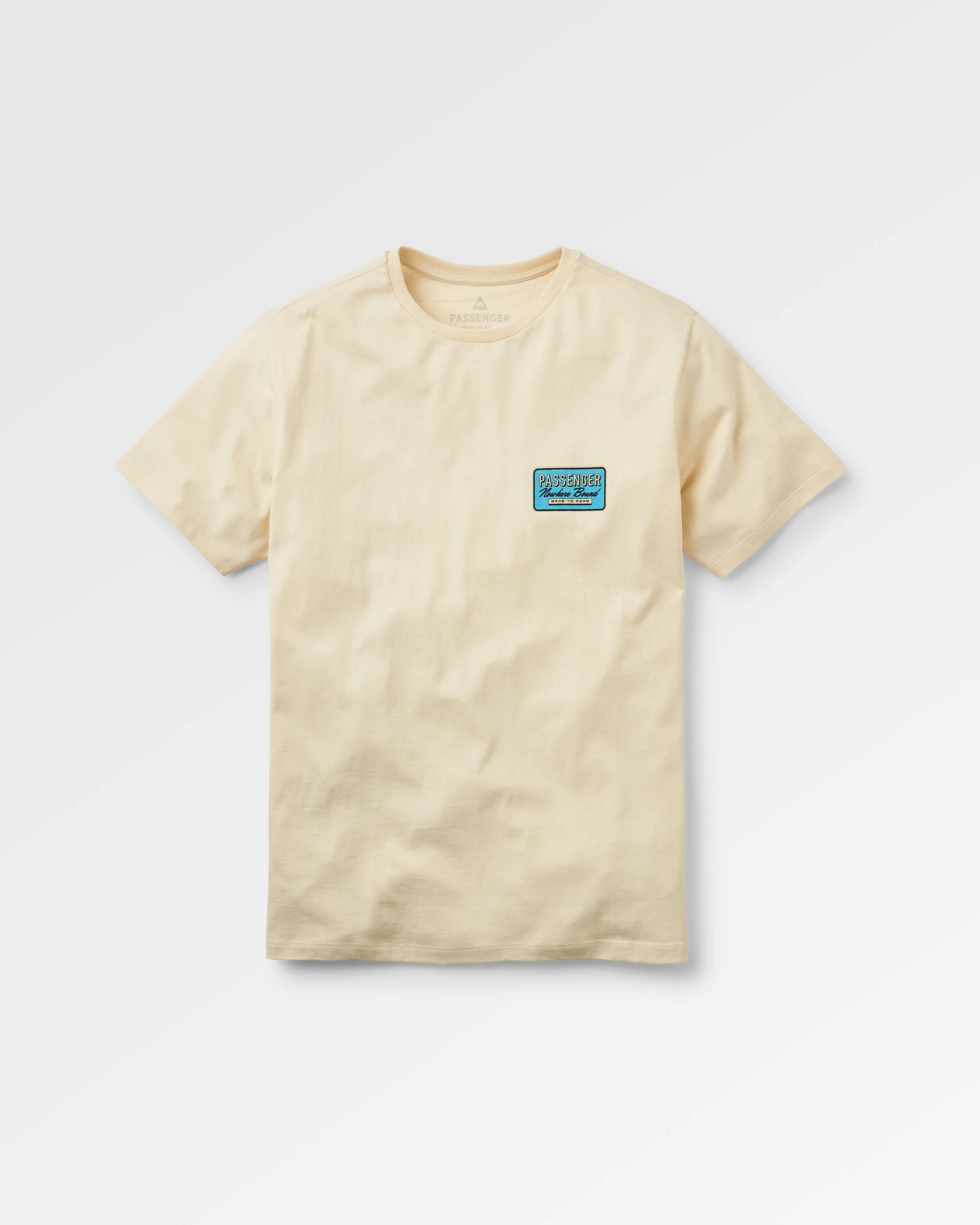 Beechey Recycled Cotton T-Shirt - Birch - Flatlay
