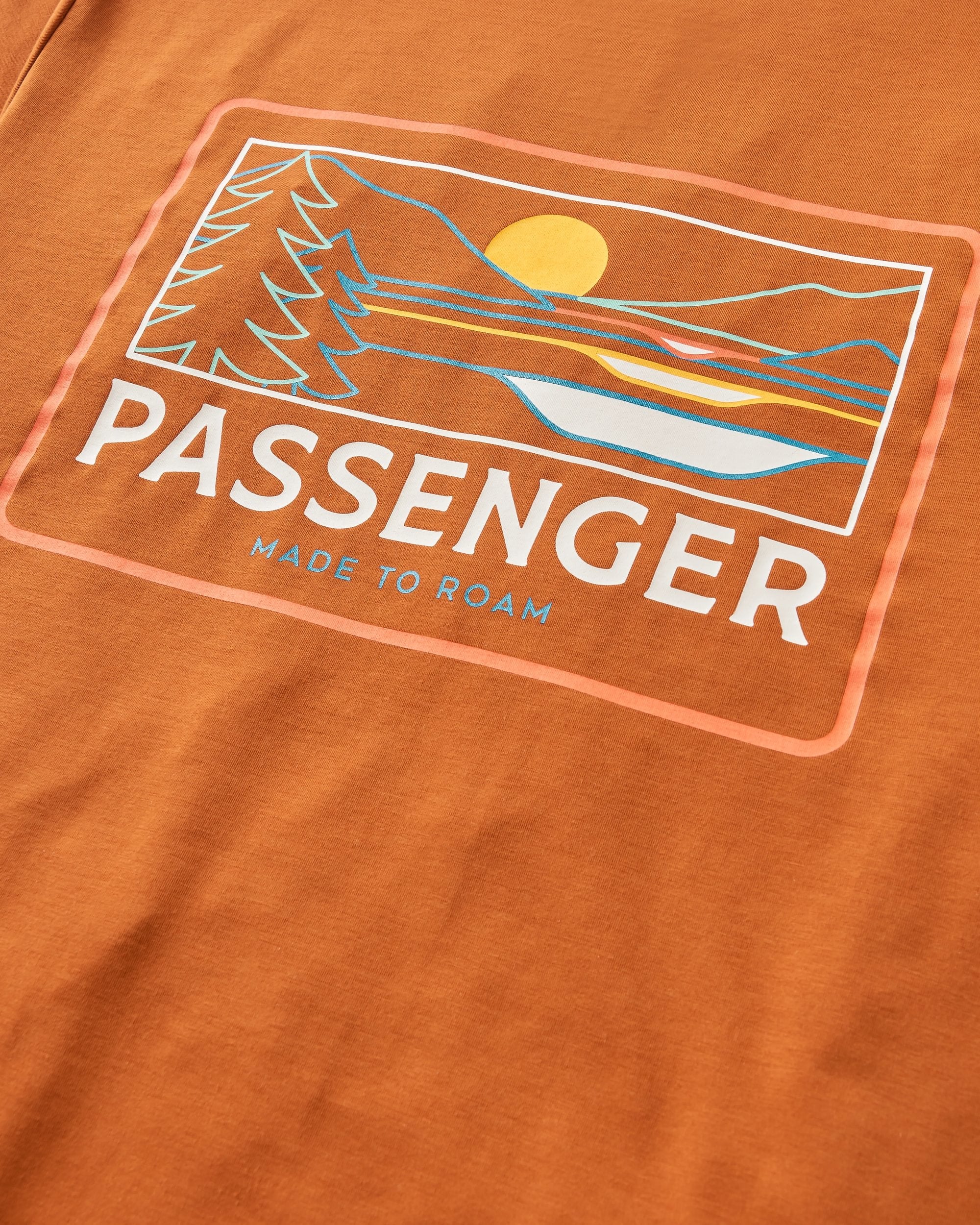 Roamer Men's Drirelease® Active T-Shirt - Glazed Ginger - Flatlay