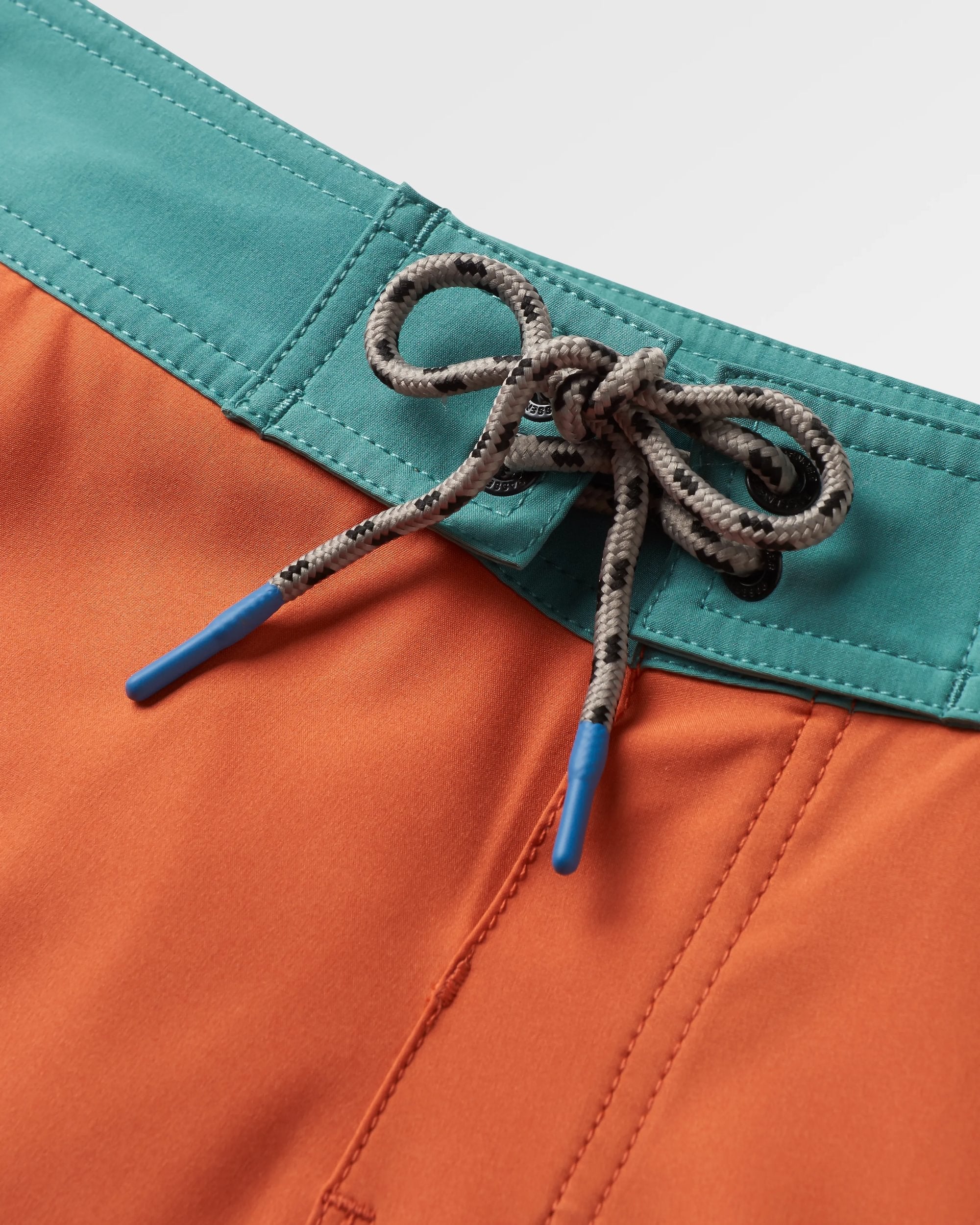 Breaks Recycled Boardshort - Burnt Orange - Flatlay