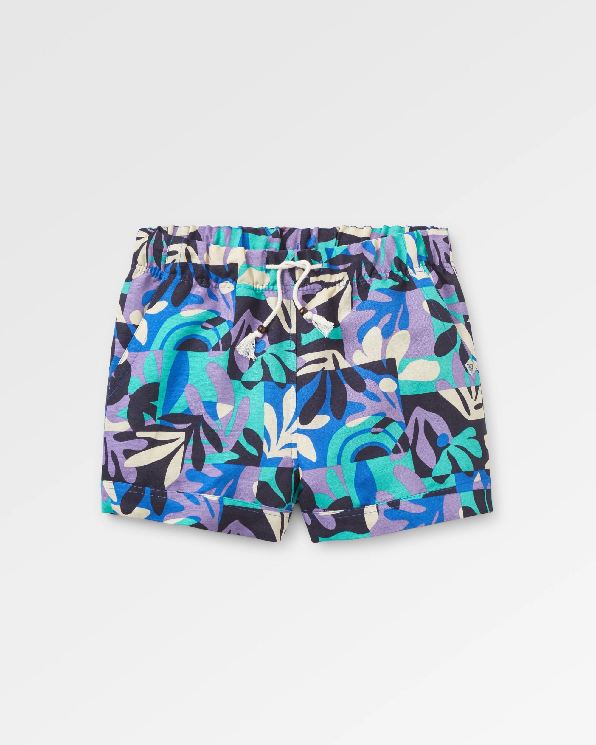 Santosa Gewebte Shorts - Berglaub Lila