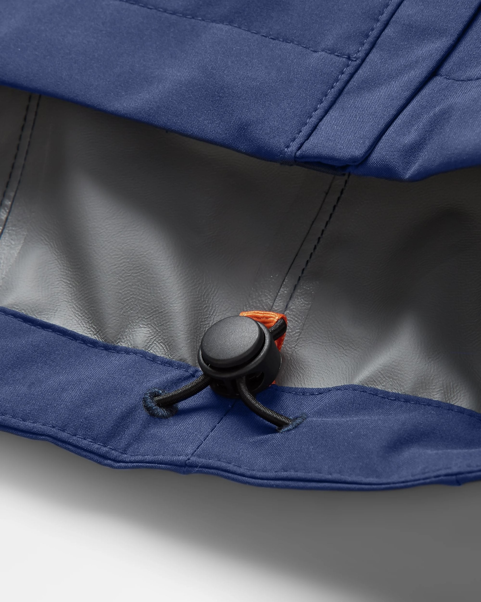 Rainstorm Recycled Waterproof Jacket - Rich Navy - Flatlay