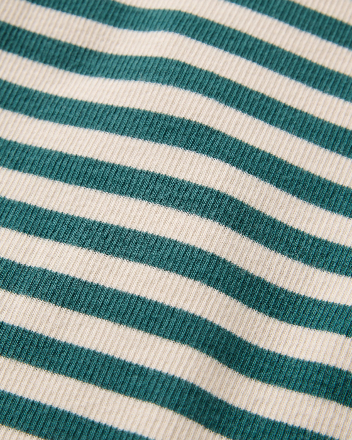 Out There Ribbed LS T-Shirt - Mediterranean - Flatlay