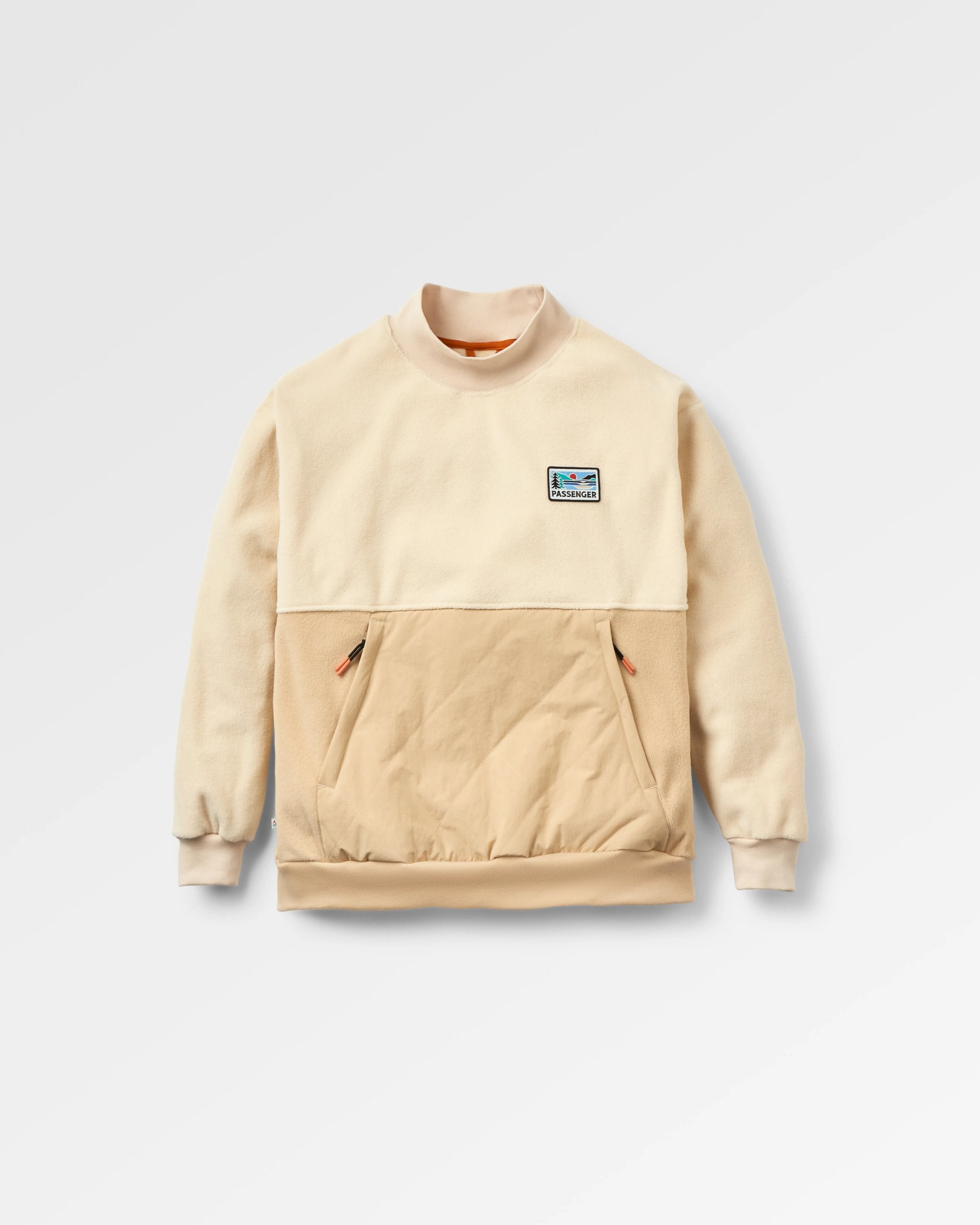 Bea Polar Fleece - Stone - Flatlay