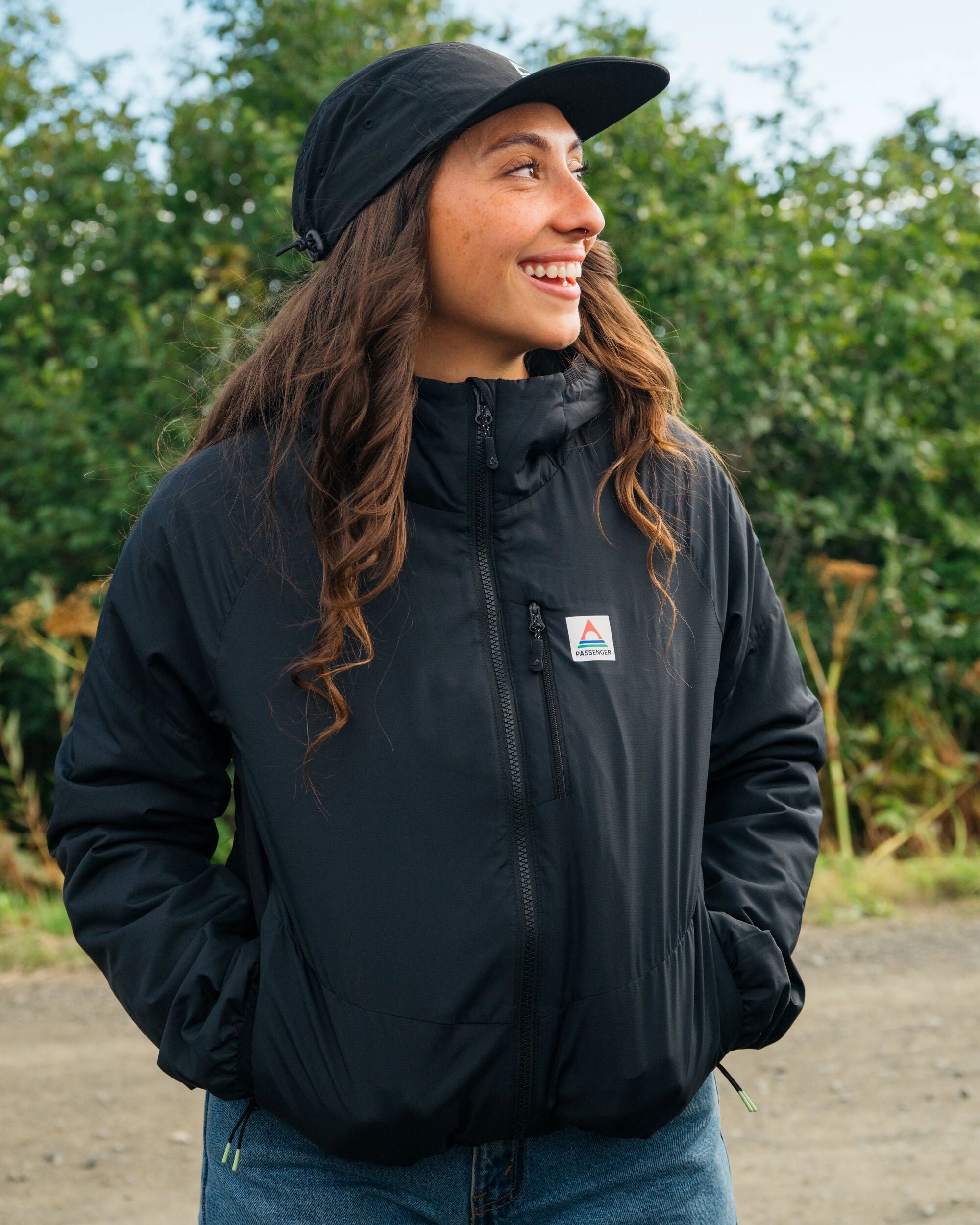 Shasta Lightweight Recycled Thermore® Insulated Jacket - Black - Lifestyle