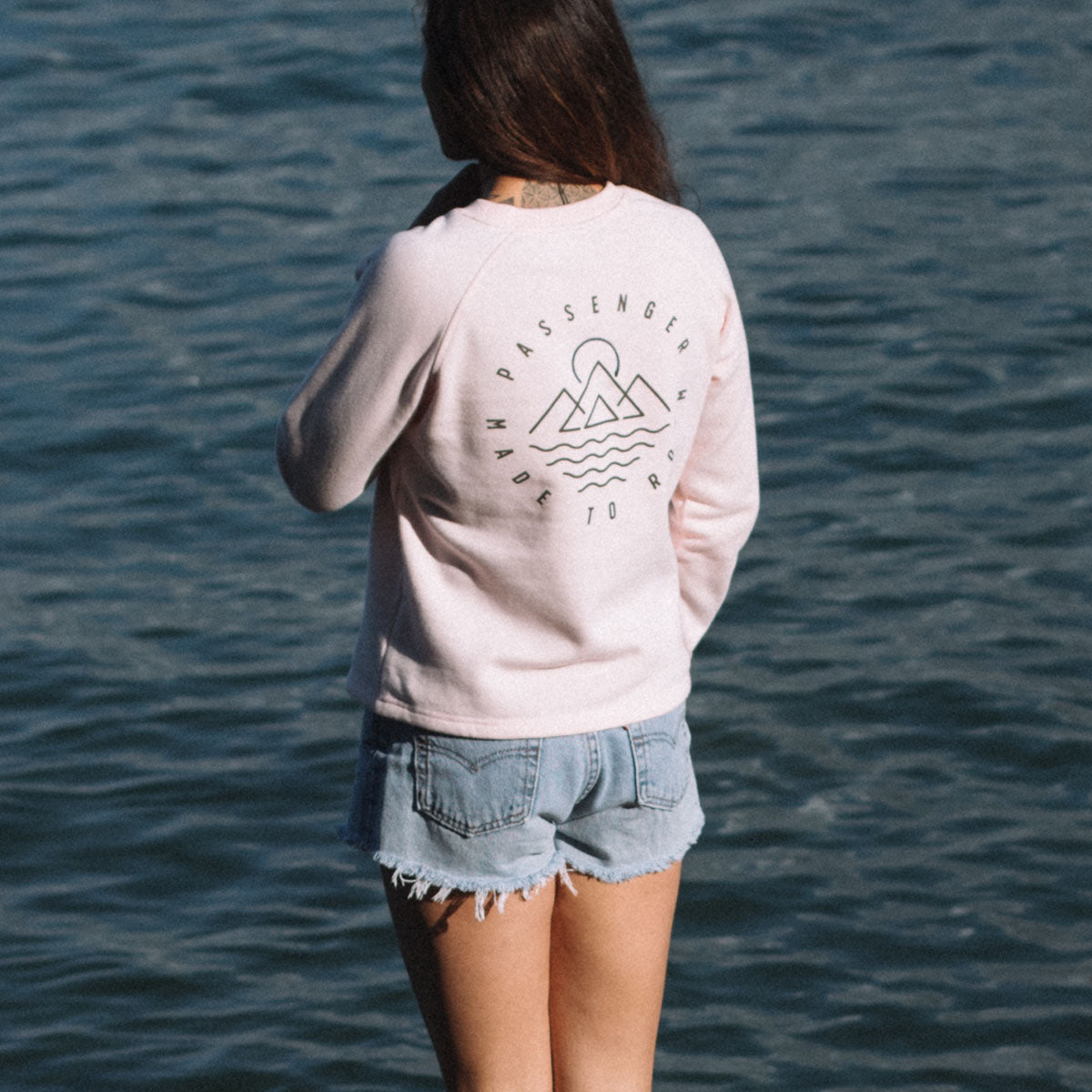 Remote Sweatshirt - Barely Pink