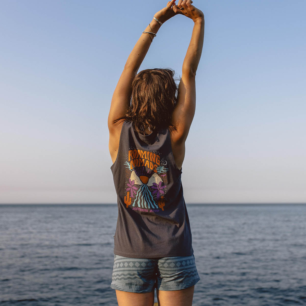 Cactus Vest - Faded Black - Lifestyle