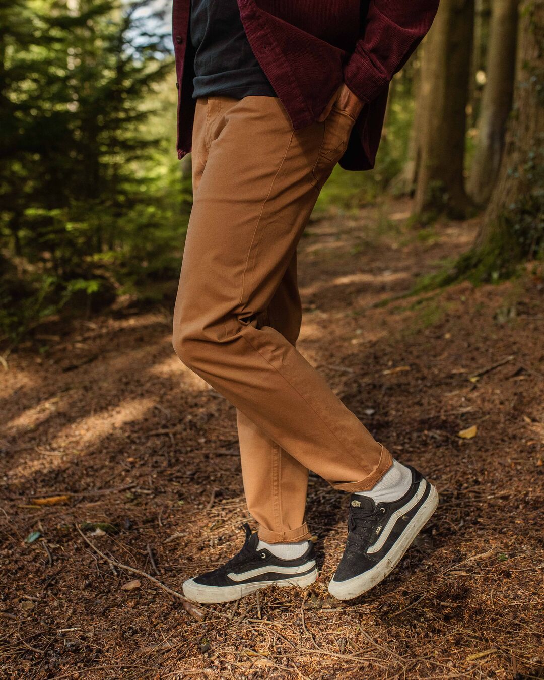 365 5 Pocket Trouser - Coconut - Lifestyle