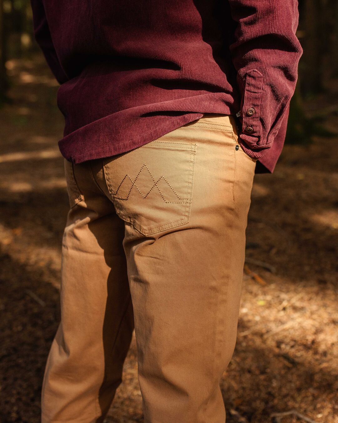 365 5 Pocket Trouser - Coconut - Lifestyle