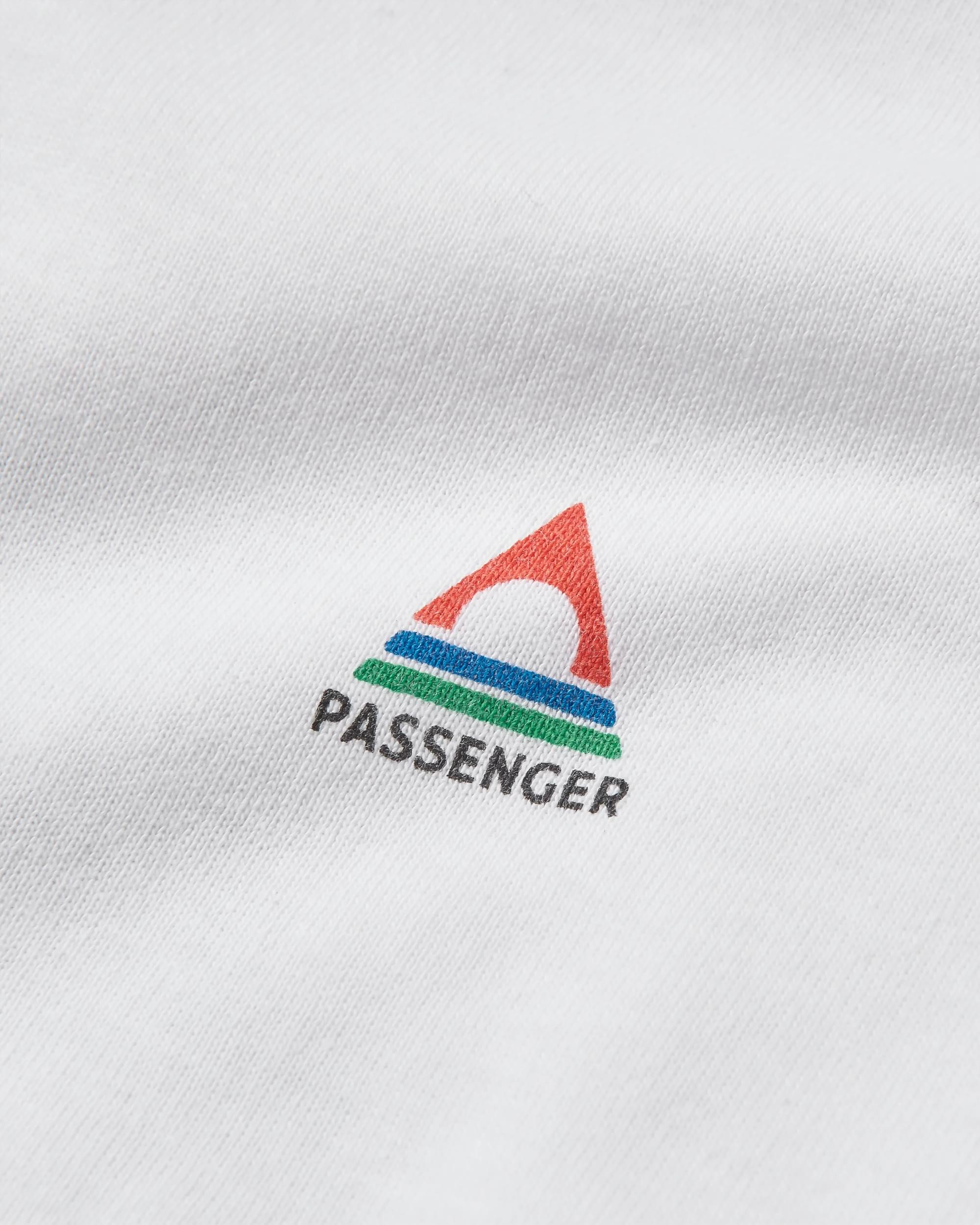 Classic Logo LS T-Shirt - White - Flatlay