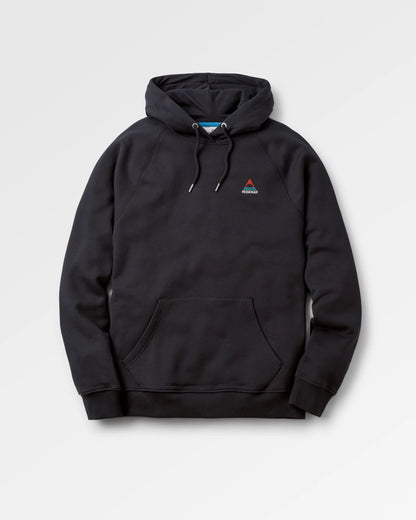 Vita Organic Cotton Hoodie - Black - Flatlay
