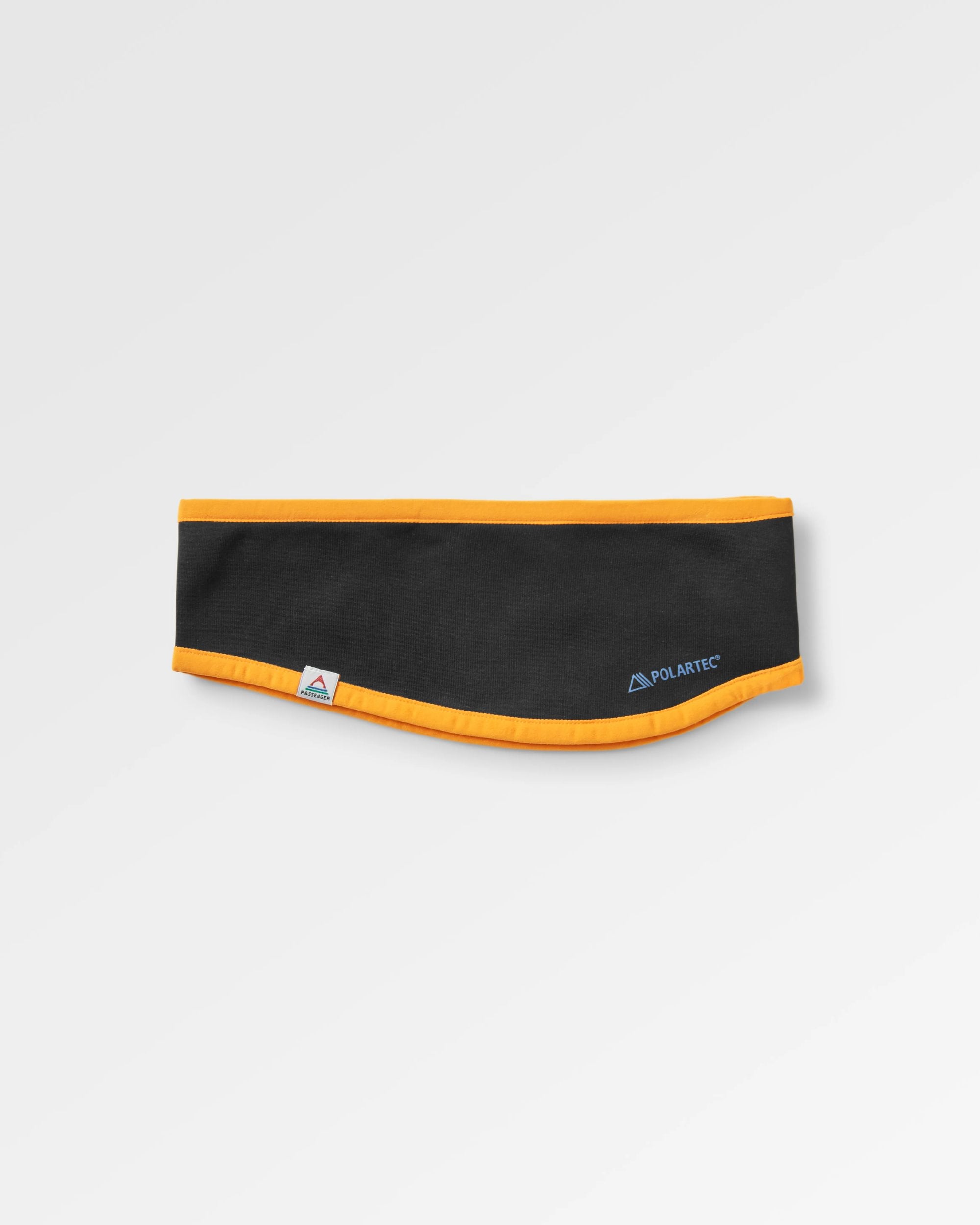 Wintergreen Recycled Polartec® Thermal Headband - Black - Flatlay