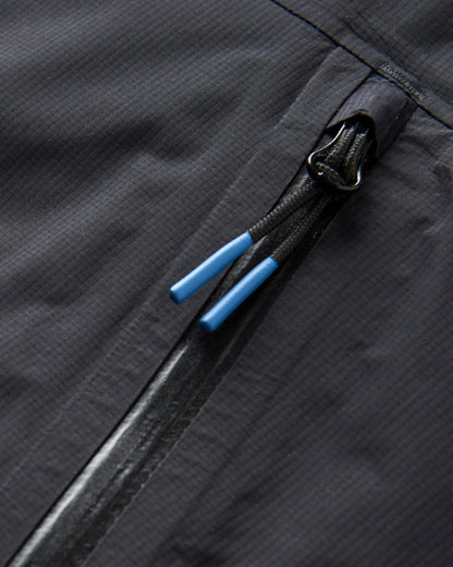 Trailscape Light Women's Recycled Waterproof Jacket - Black - Flatlay