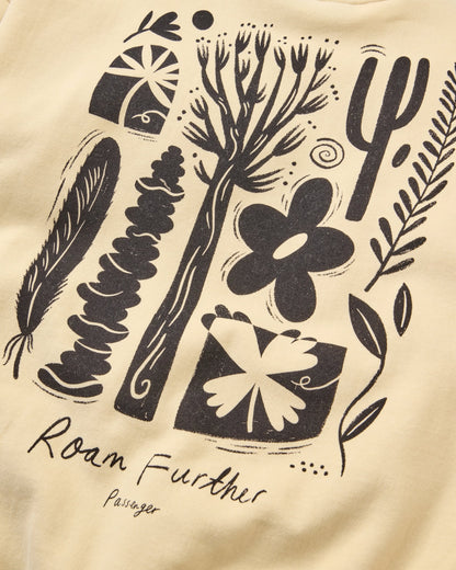 Roam Further Sweatshirt - Birch - Flatlay