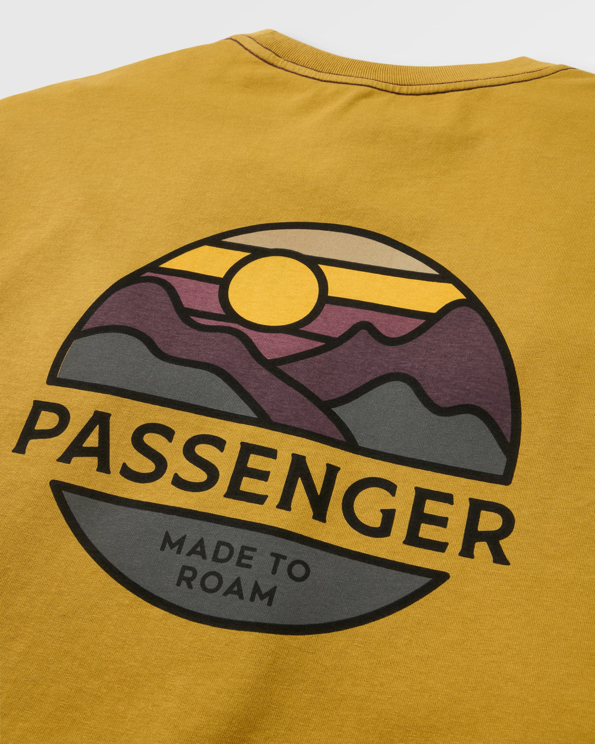 Laidback Relaxed Fit LS T-Shirt - Dusty Ochre - Flatlay