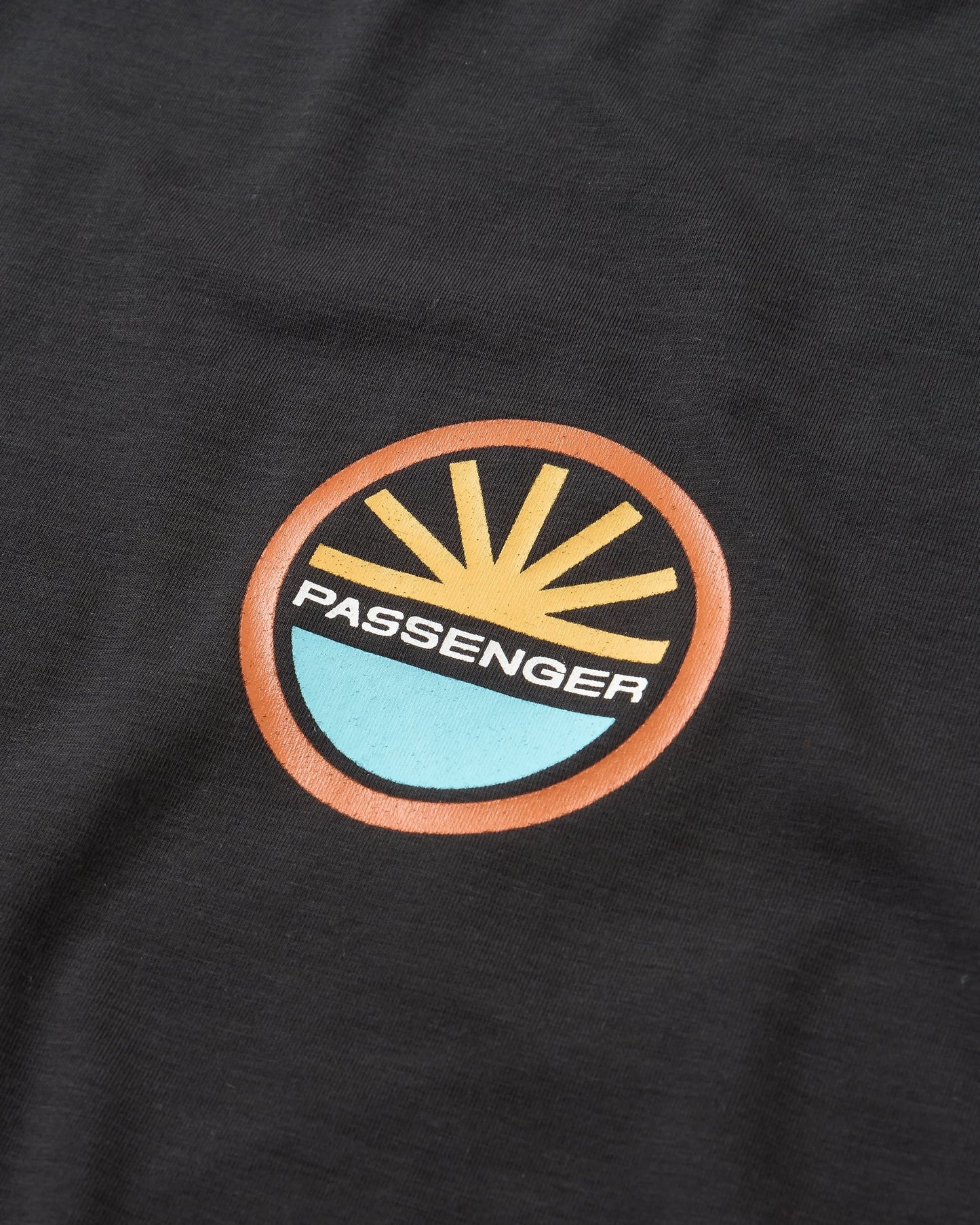 Chase The Light Active LS T-Shirt - Black - Flatlay