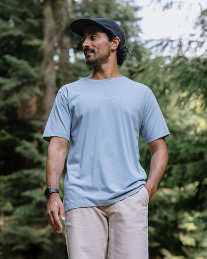 Horizons T-Shirt - Faded Denim - Lifestyle