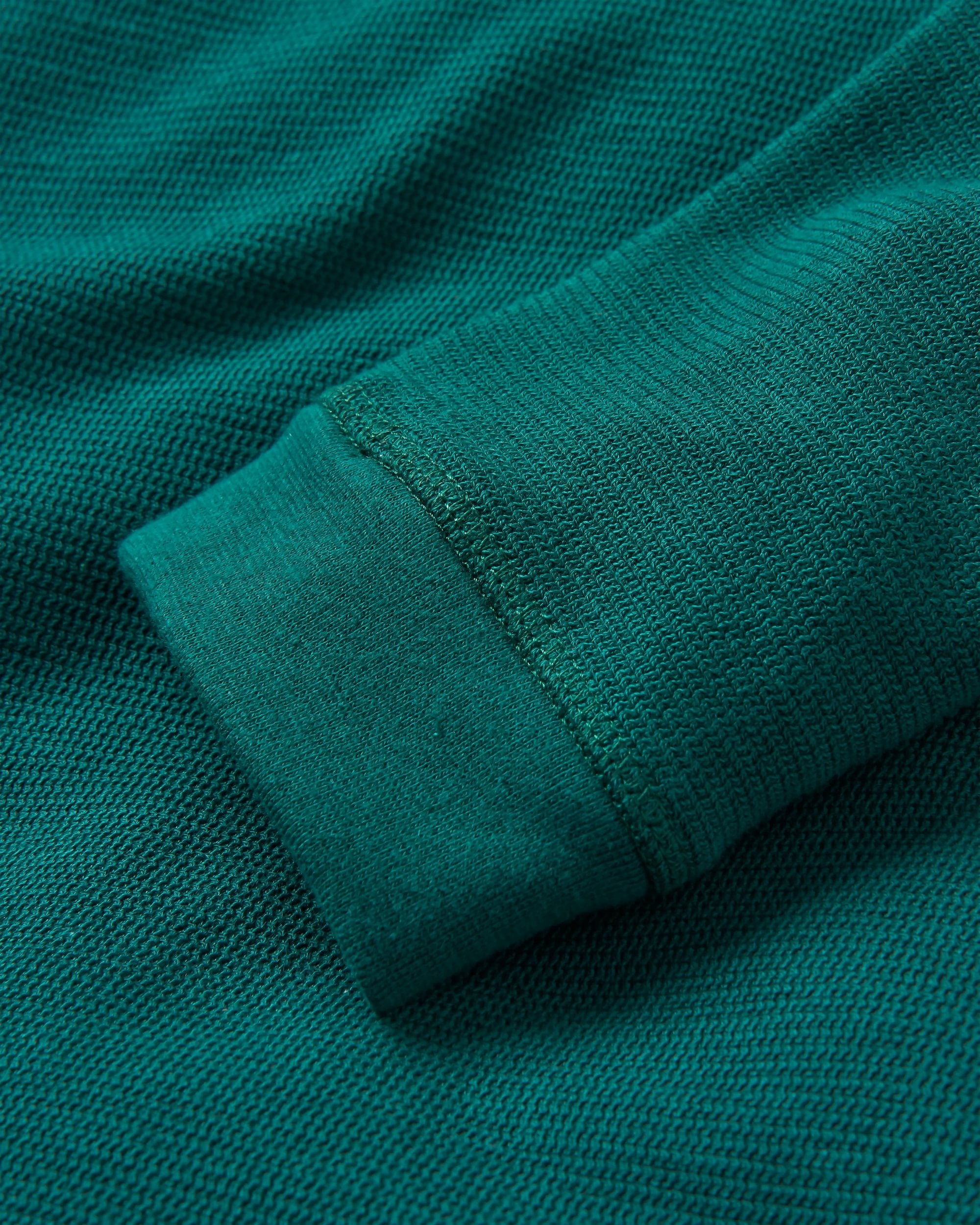 Stream Button Up Henley - Rain Forest - Flatlay