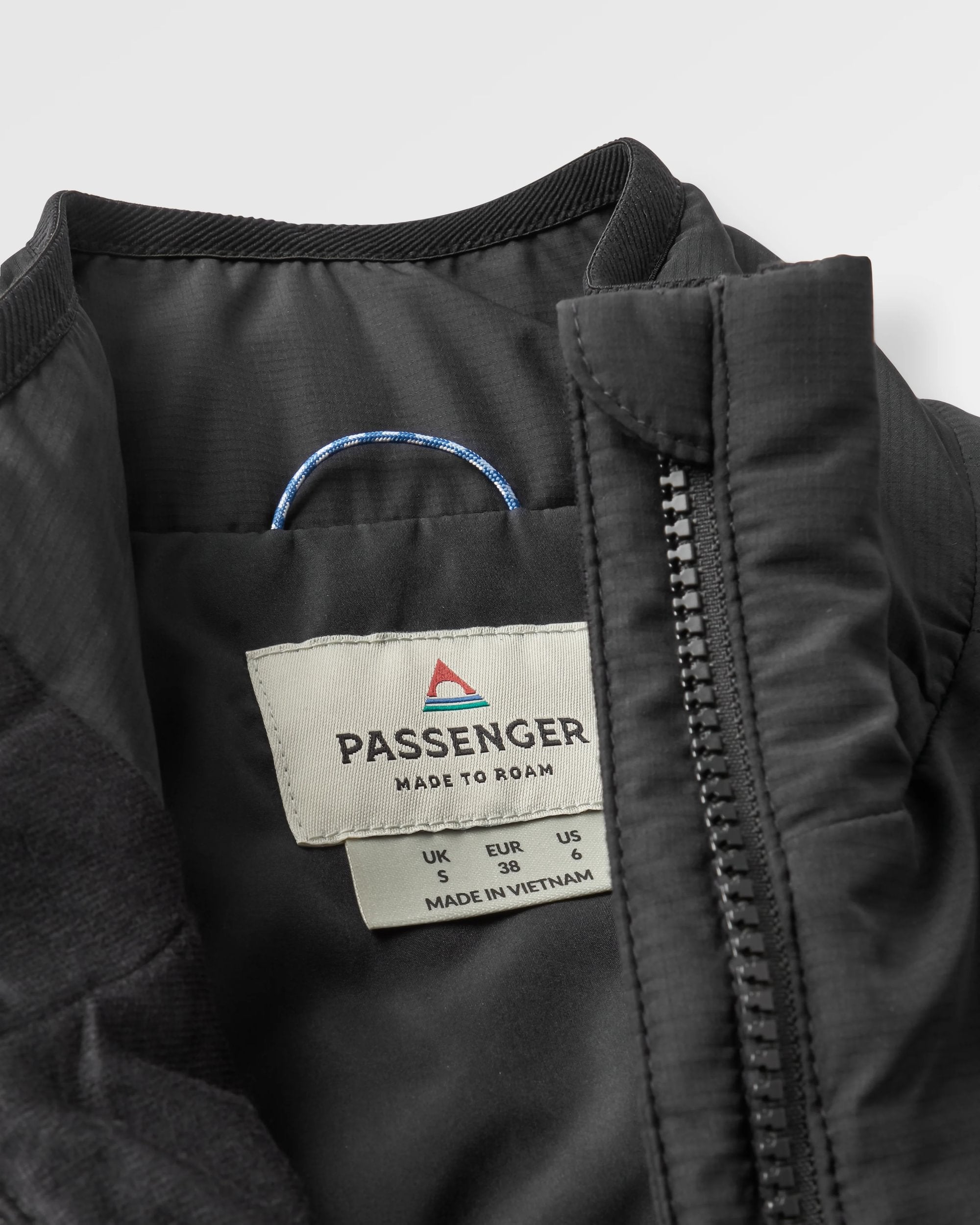 Shasta Lightweight Recycled Thermore® Insulated Gilet - Black - Flatlay