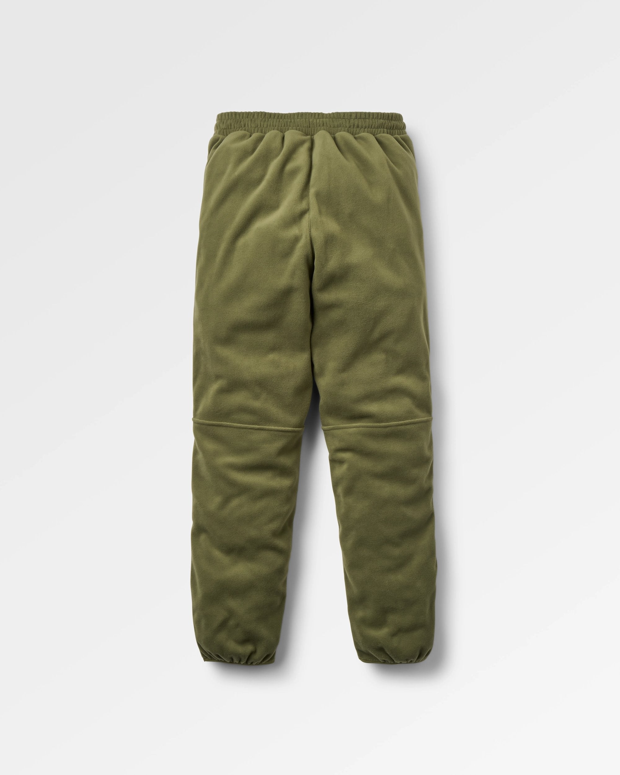 Woodland Polartec® Fleece Jogger - Khaki - Flatlay