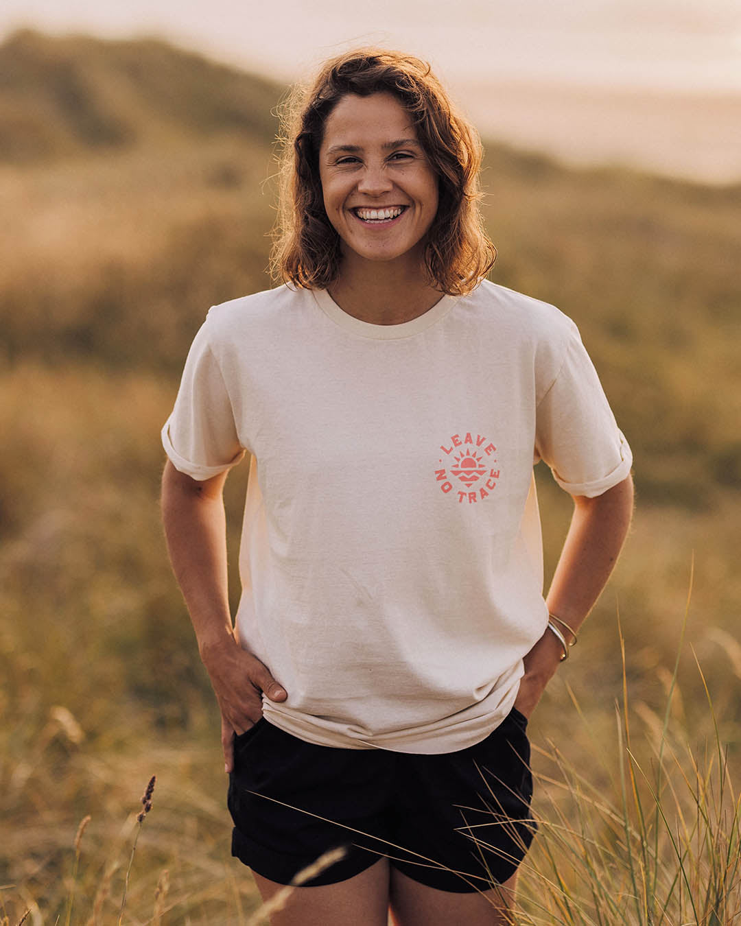 Wildly Recycled Cotton T-Shirt - Birch