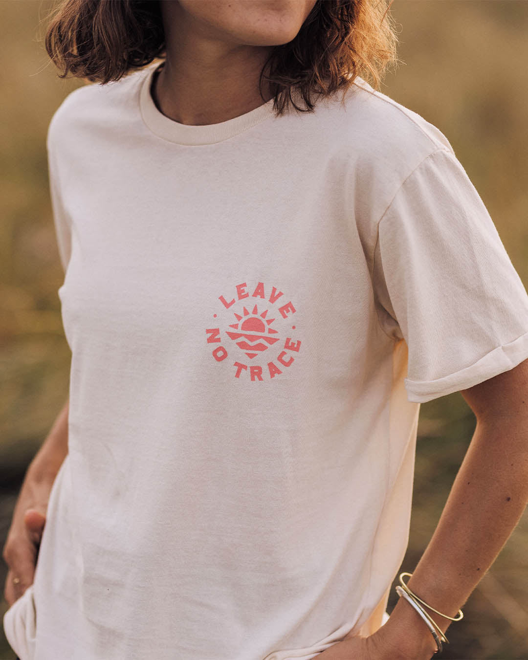 Wildly Recycled Cotton T-Shirt - Birch