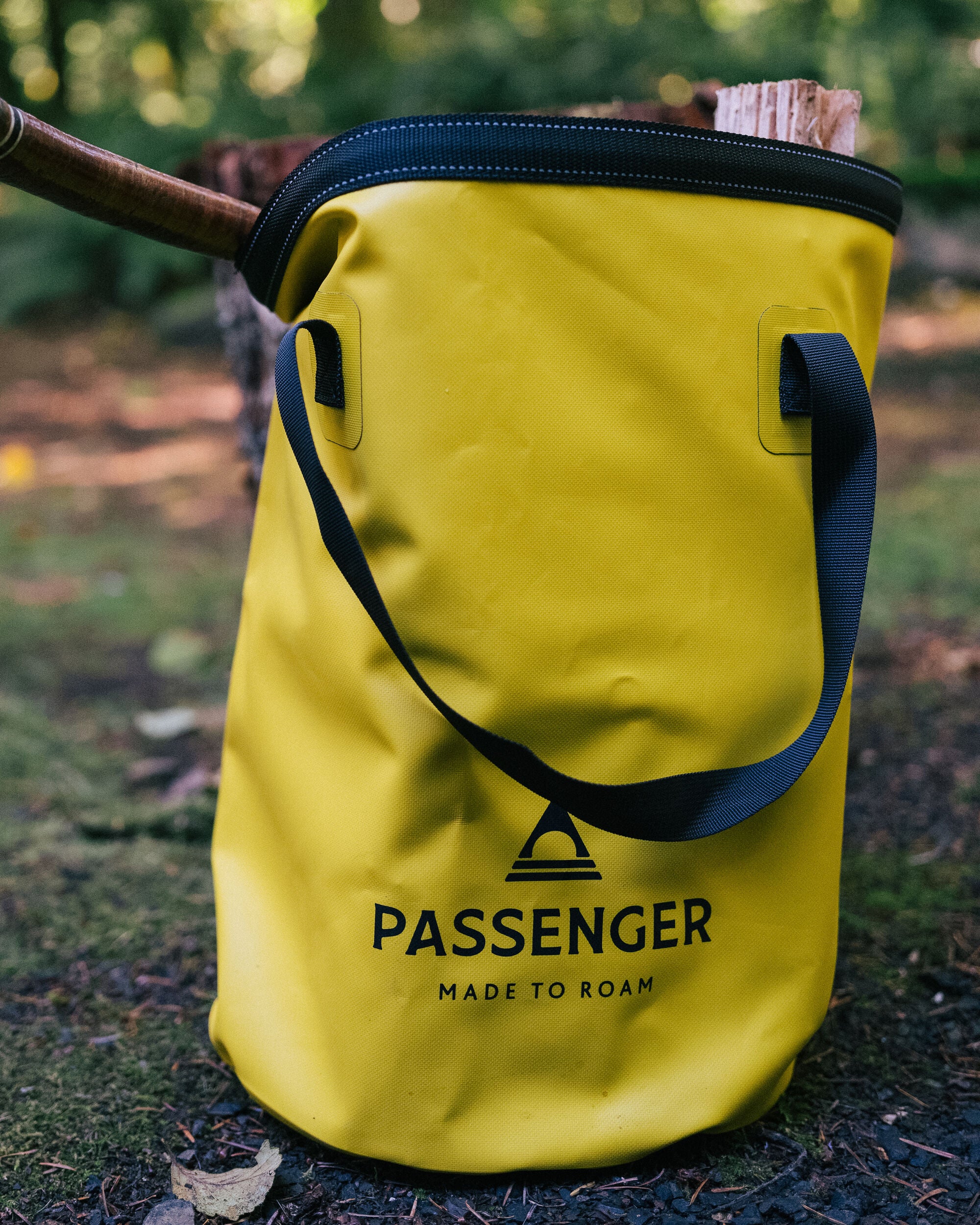 Tide Recycled 20L Bucket Bag - Dandelion Yellow - Lifestyle