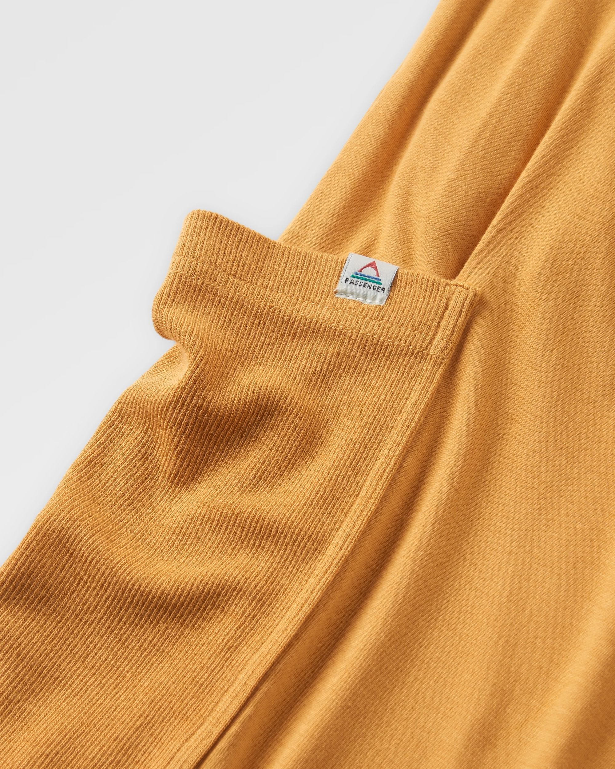 Day Dream Recycled Trouser - Spruce Yellow - Flatlay