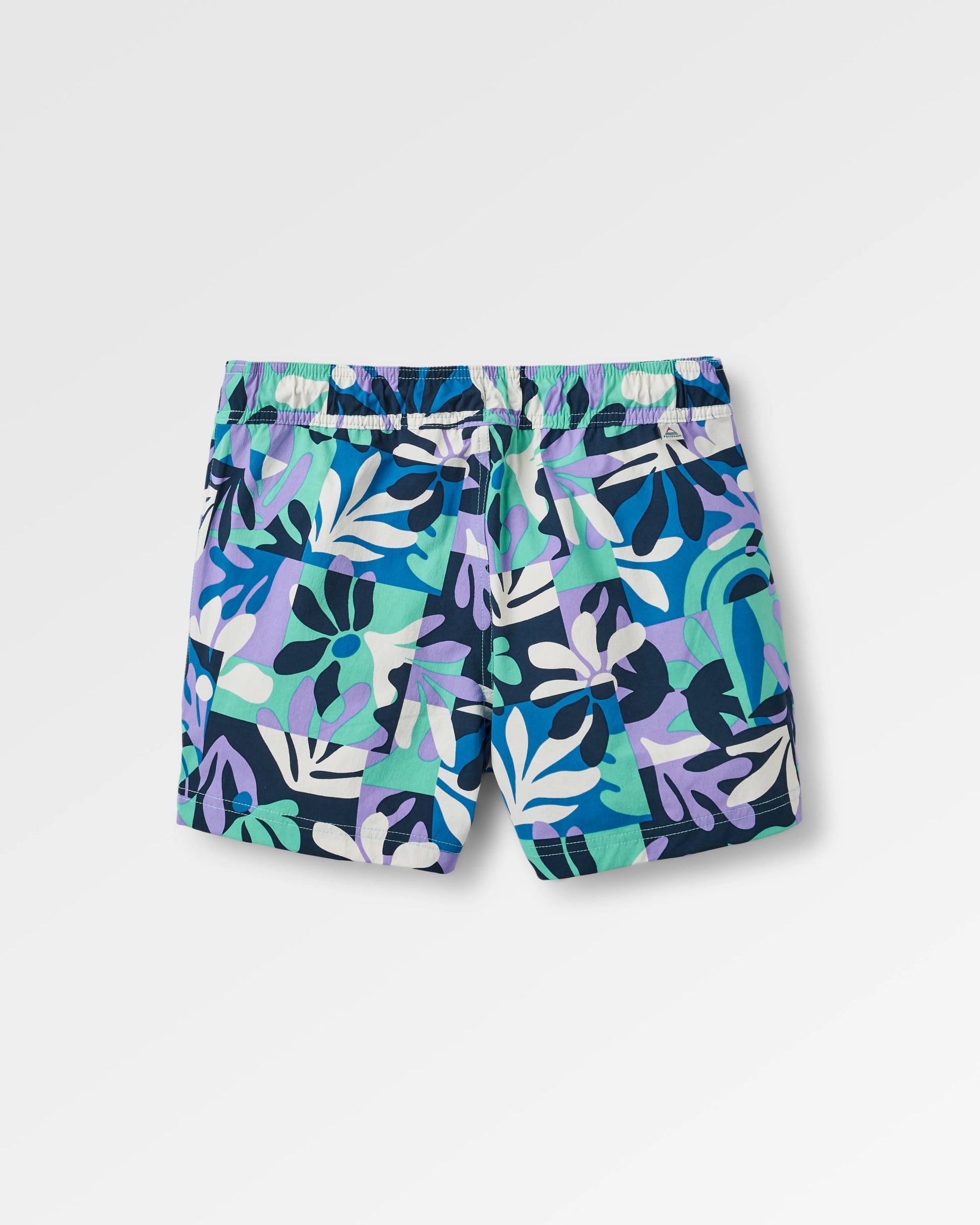 Way Out All Purpose Short - Mountain Foliage Purple - Flatlay