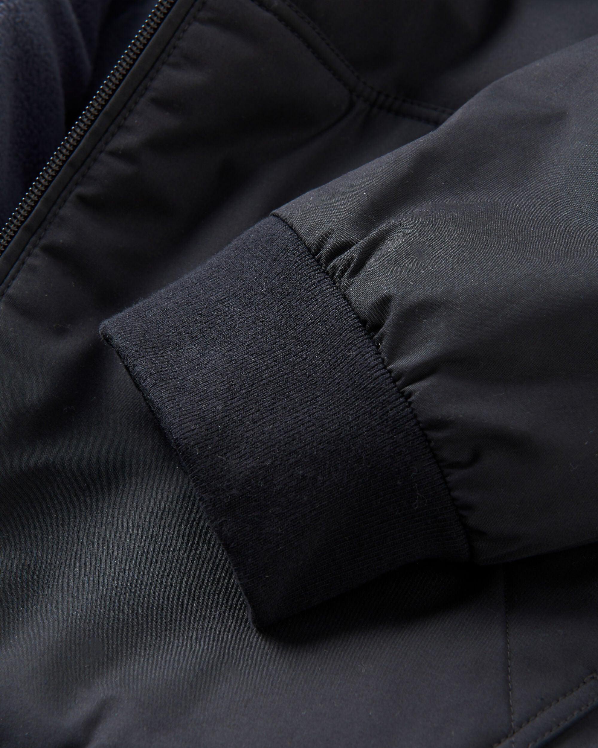 Bundoran Jacket - Black - Flatlay