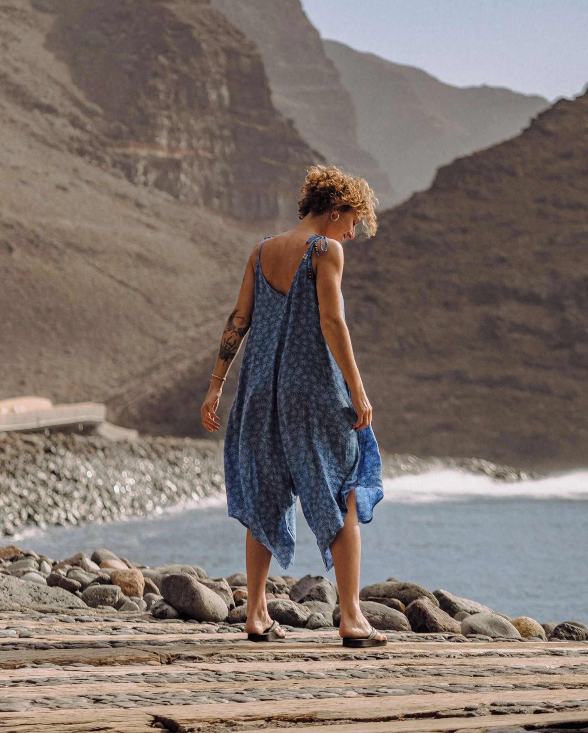 Copetín Jumpsuit - Seaweed Blue Steel - Lifestyle