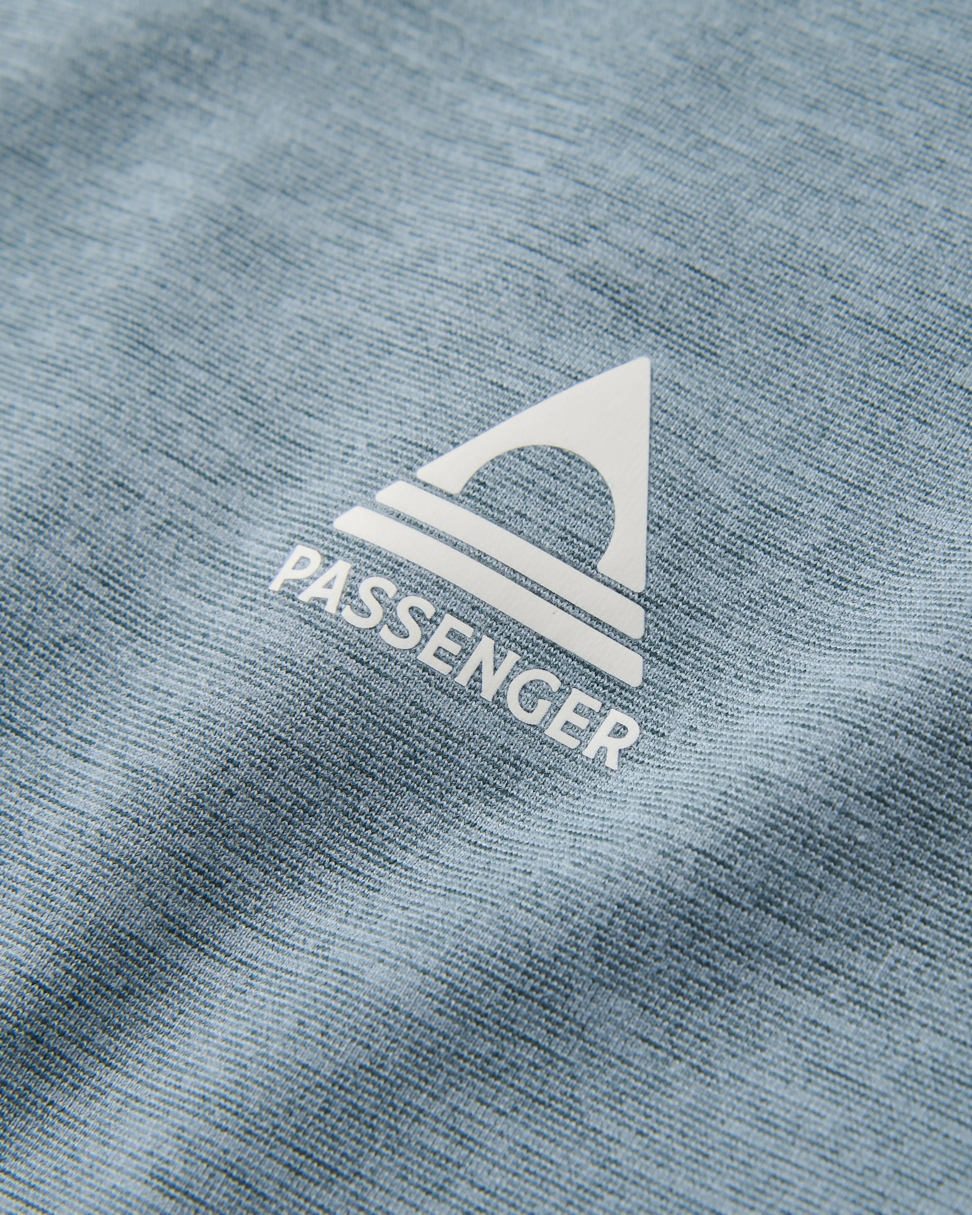 Sunvale Lightweight Surf T-Shirt - Storm Grey Marl - Flatlay
