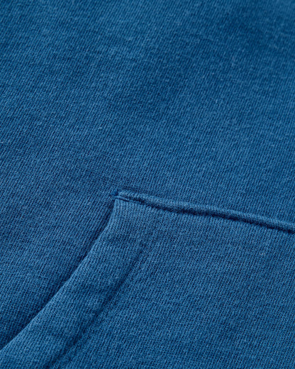 Lost On Purpose Relaxed Fit Hoodie - Blue Navy - Flatlay