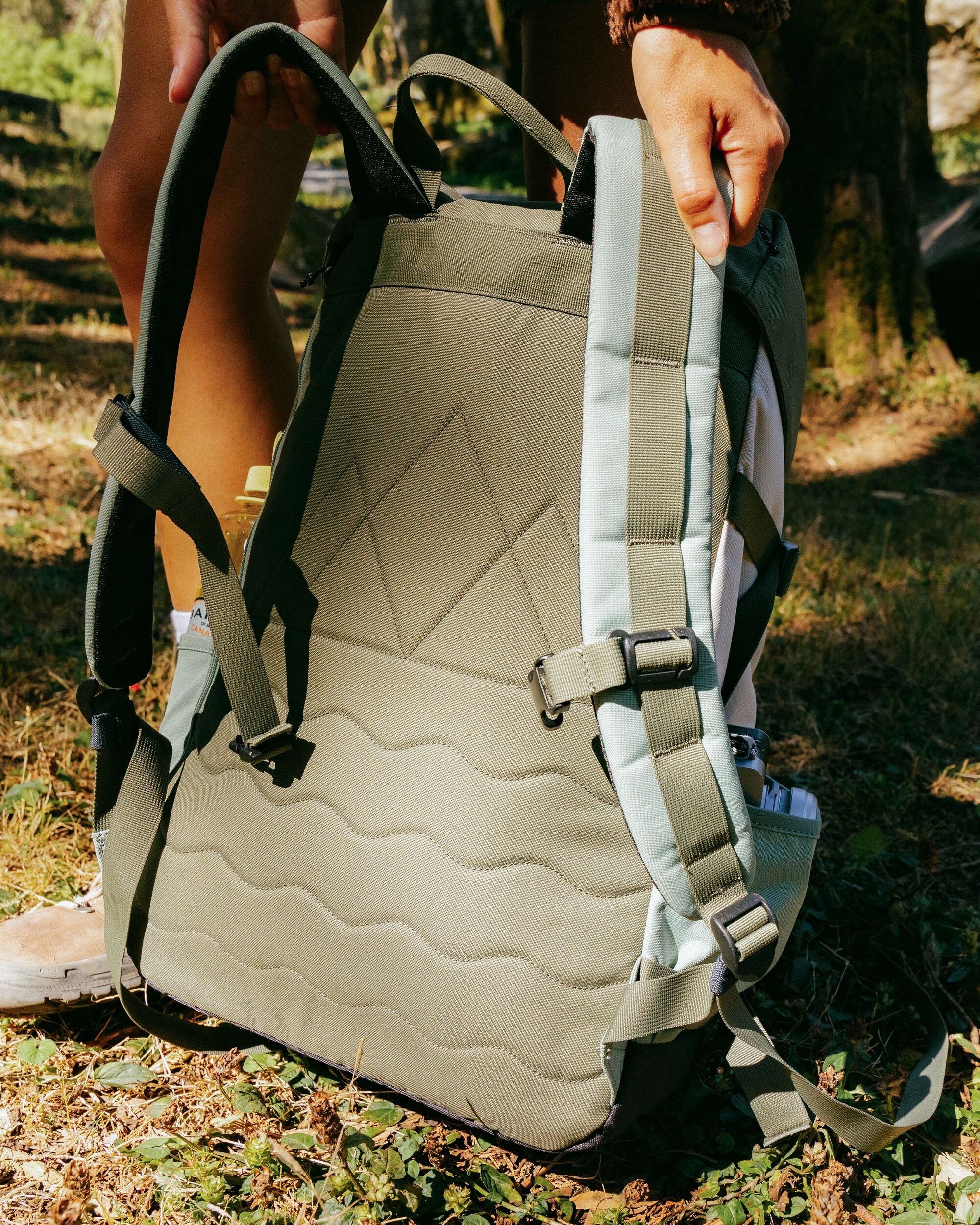 Boondocker 26L Backpack - Pistachio/Misty Grey - Lifestyle
