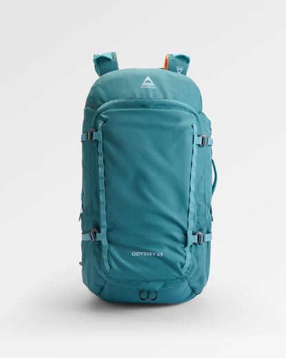 Odyssey 65L Backpack - Mediterranean - Flatlay