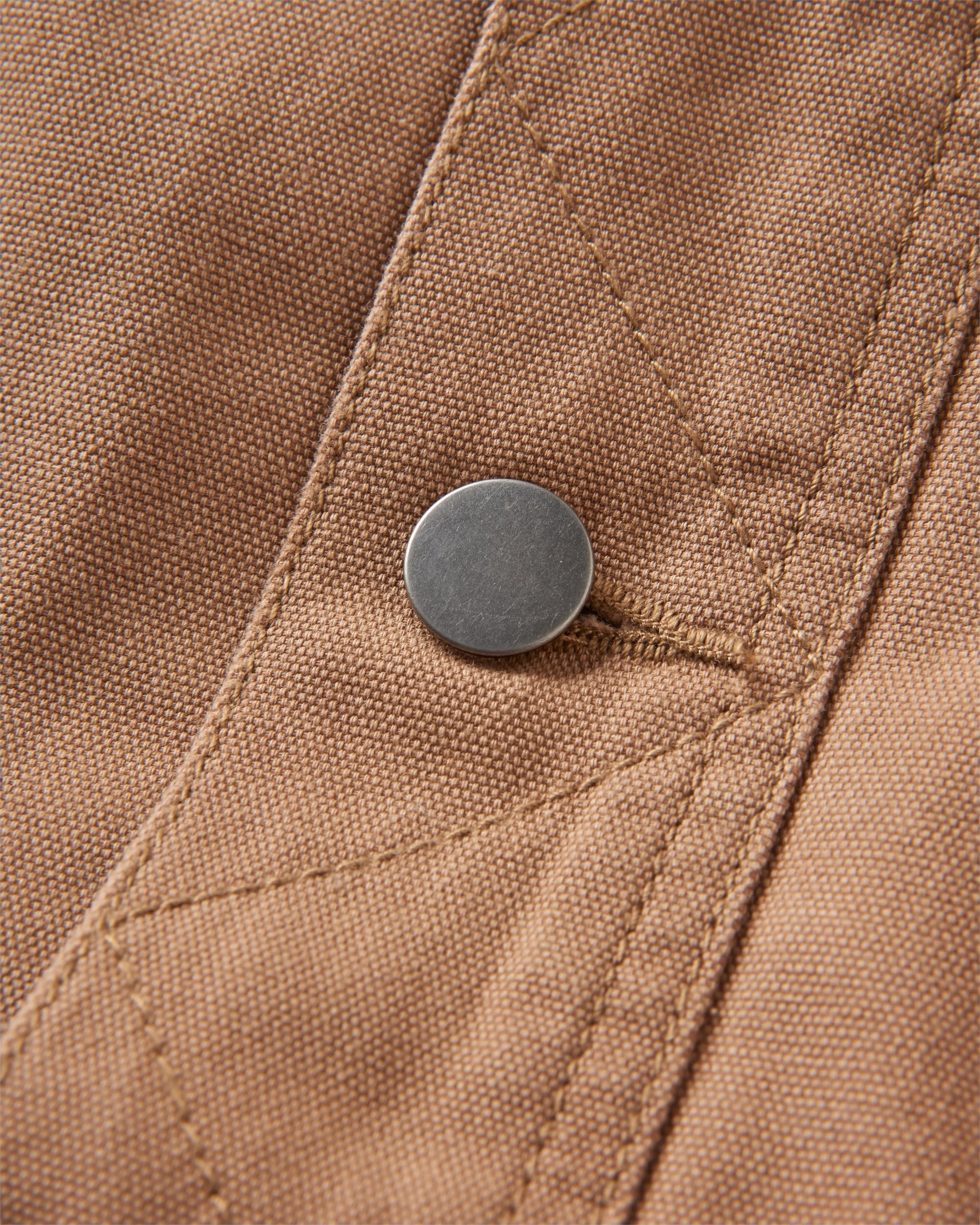 Falcon Organic Cotton Jacket - Toffee - Flatlay