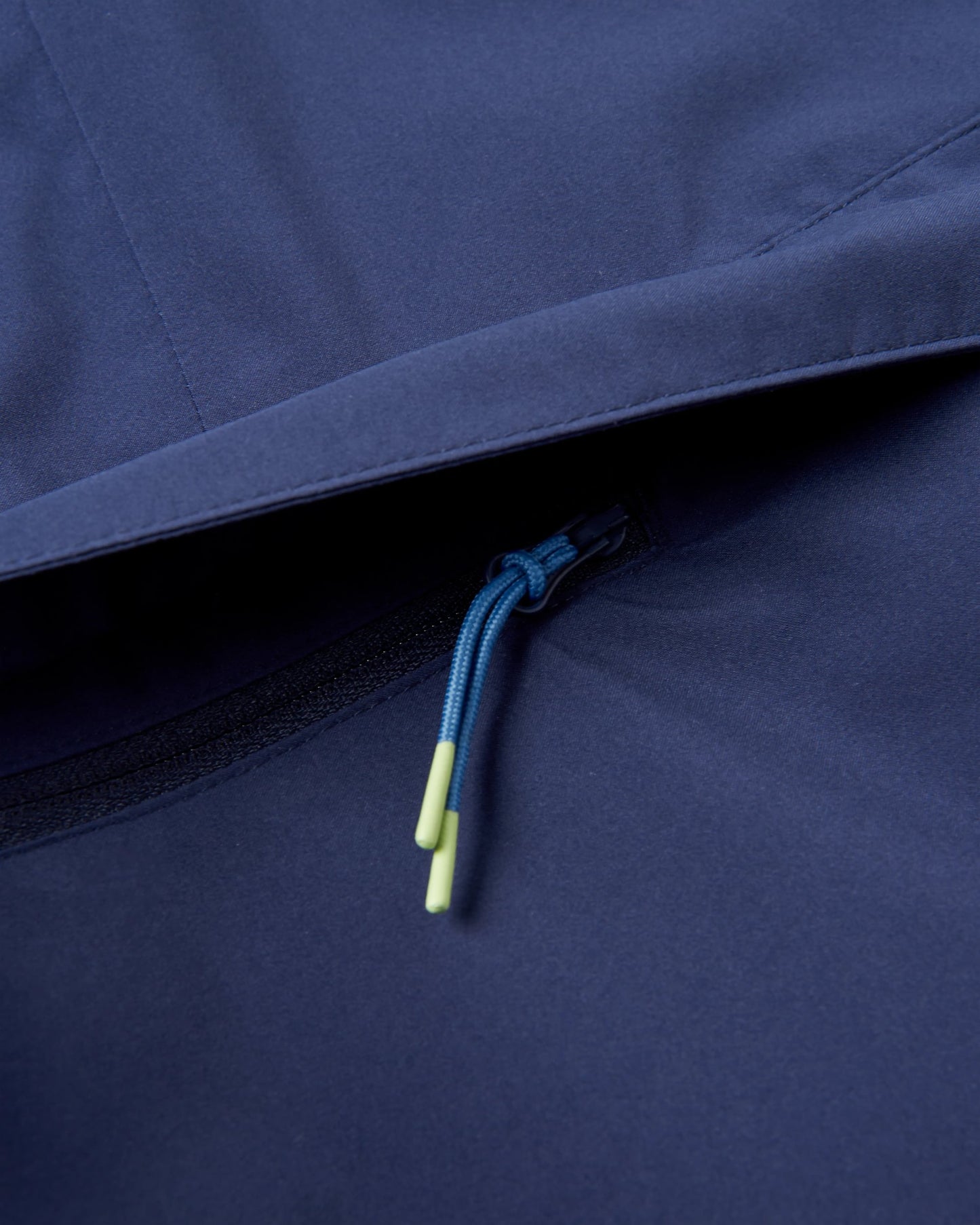 Skyline Recycled Waterproof Anorak - Rich Navy - Flatlay