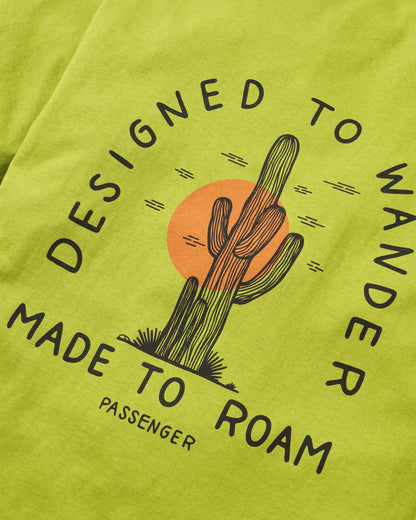 Explore T-Shirt - Tea Green - Flatlay