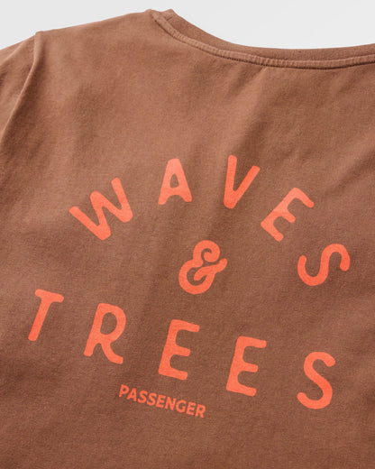 Penida T-Shirt - Chestnut - Flatlay