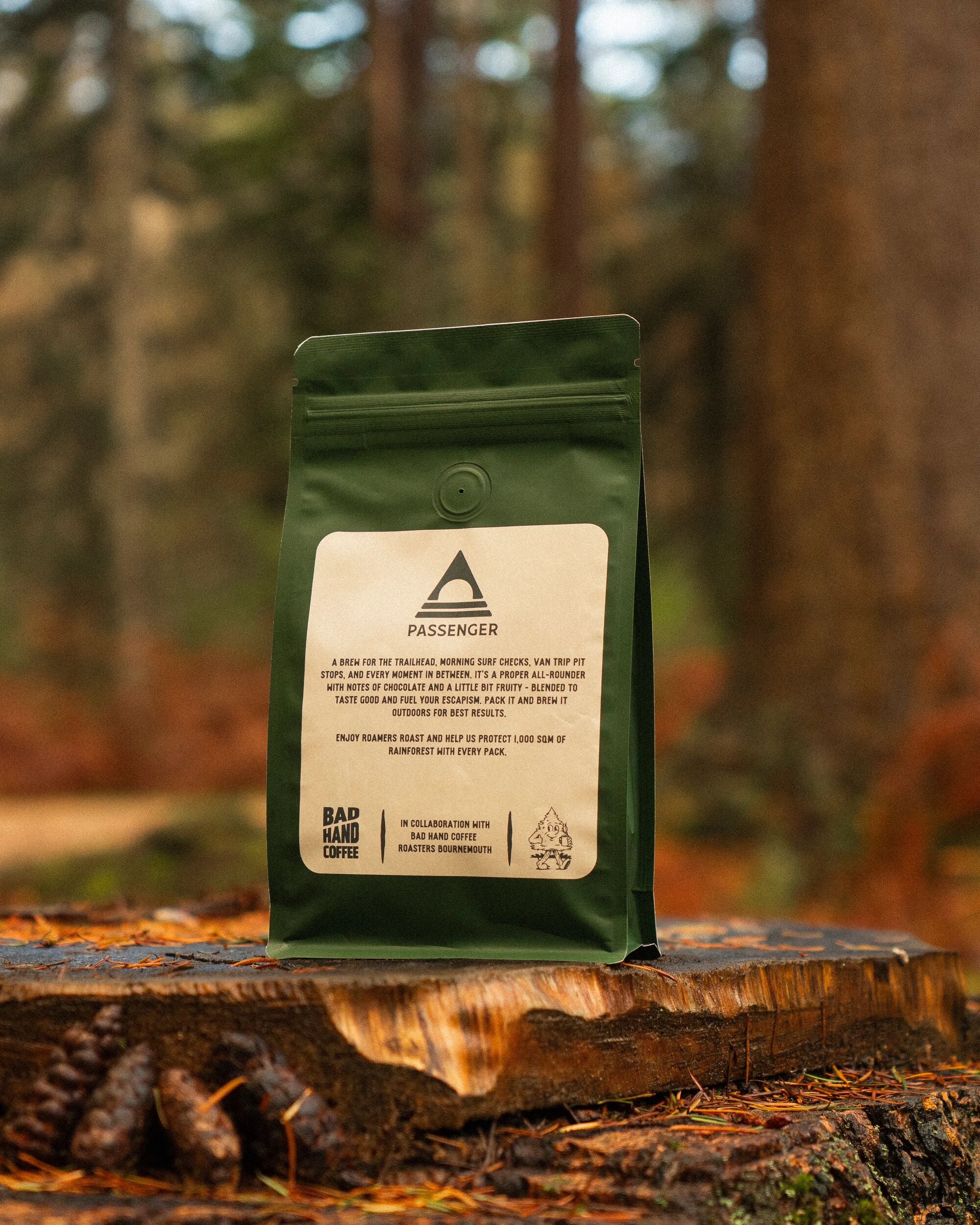 Roamers Roaster Retail 250g - Lifestyle