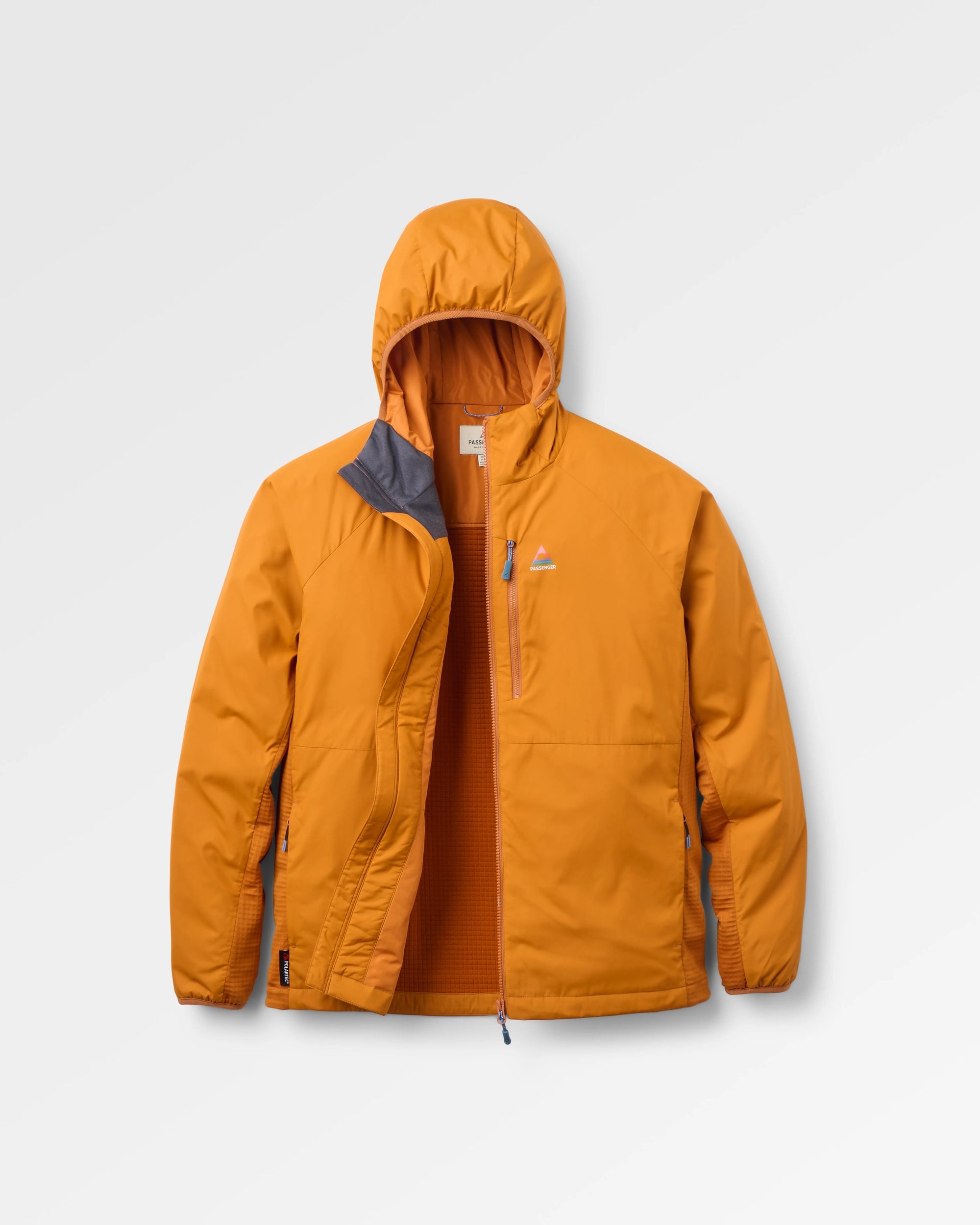 Men's Trailscape Lightweight Insulated Jacket - Retro Orange - Flatlay