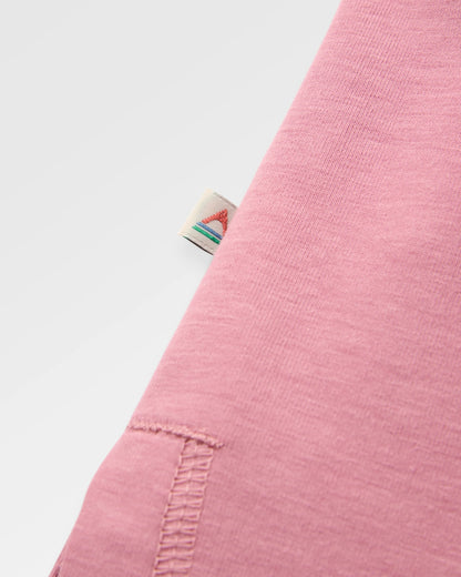 Roamscreen UPF50 Women's LS T-Shirt - Pink Haze - Flatlay