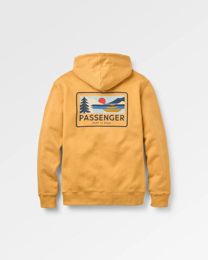 Roamer Hoodie - Spruce Yellow - Flatlay